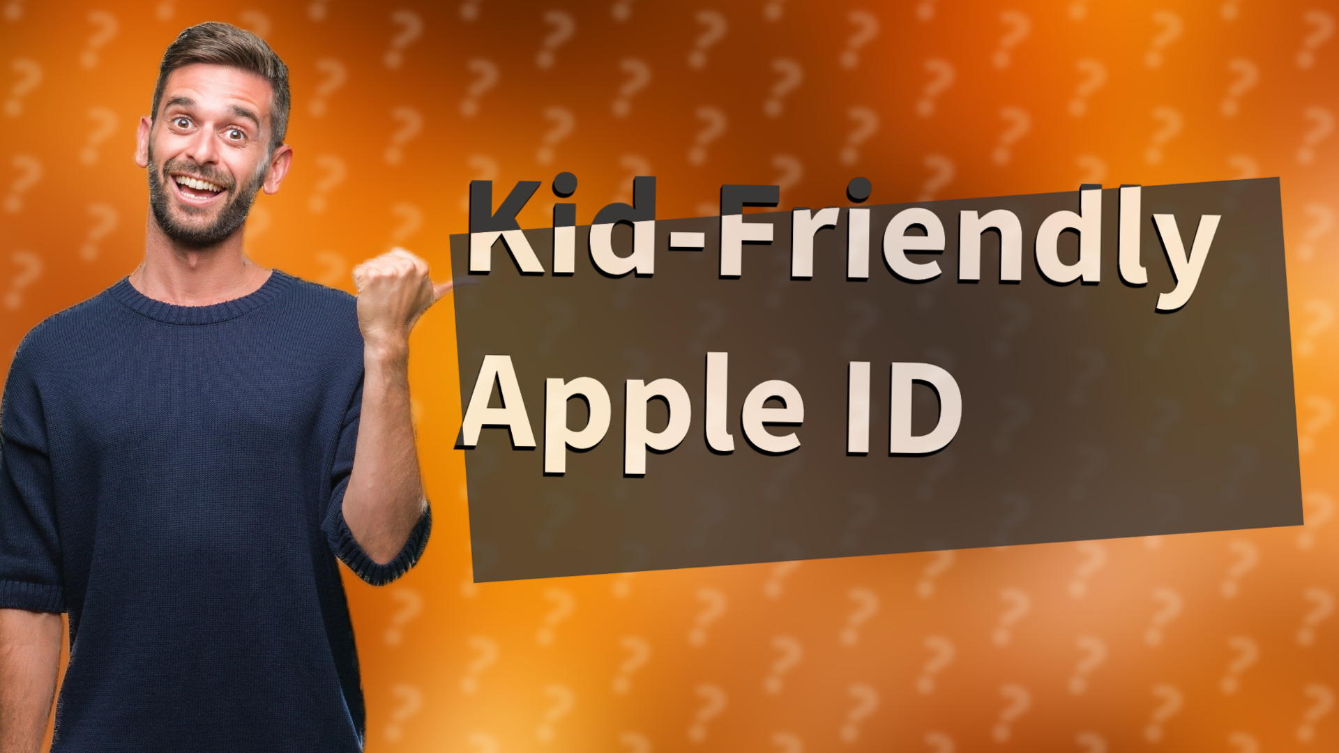 Kid-Friendly Apple ID