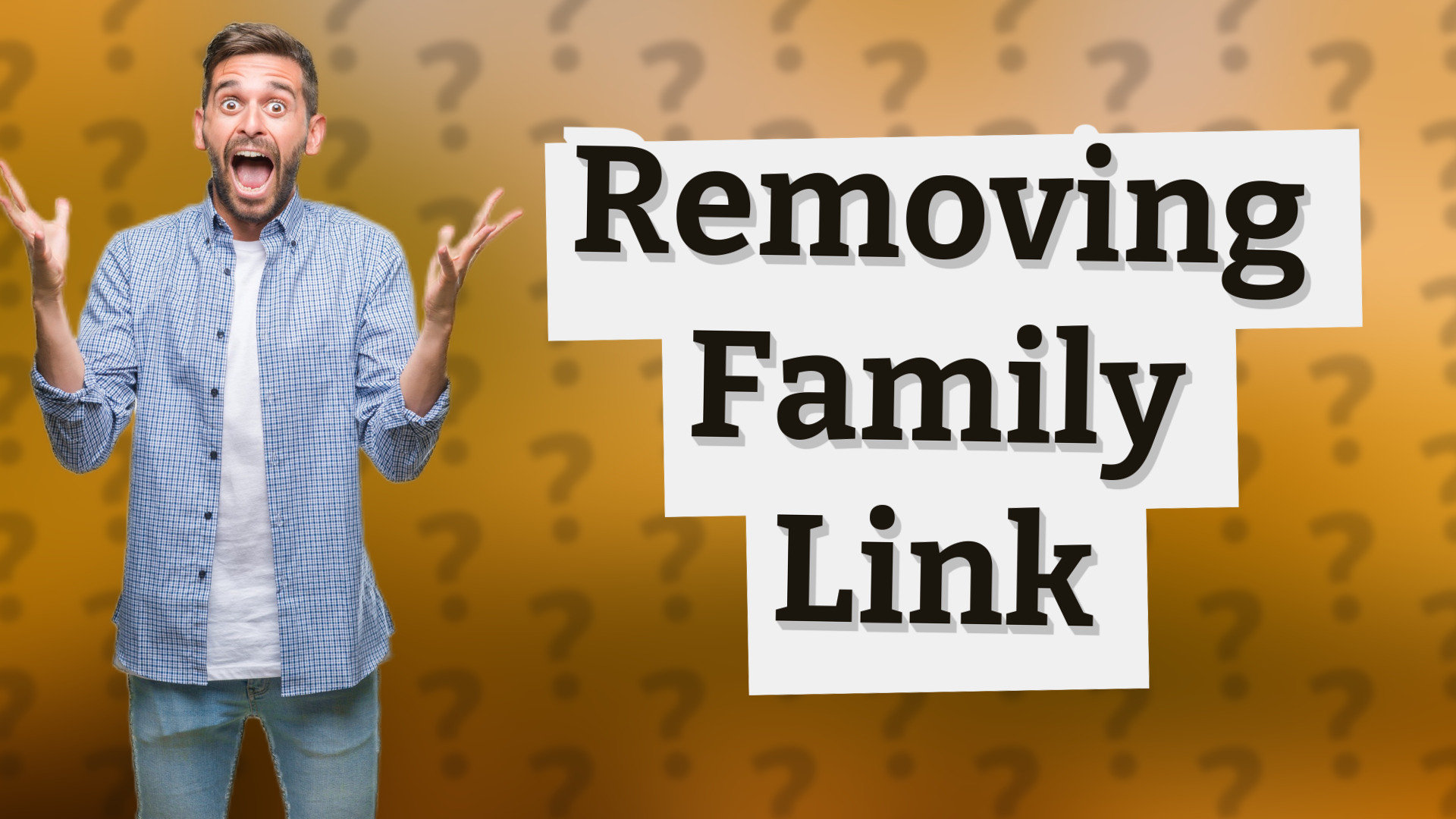 Removing Family Link