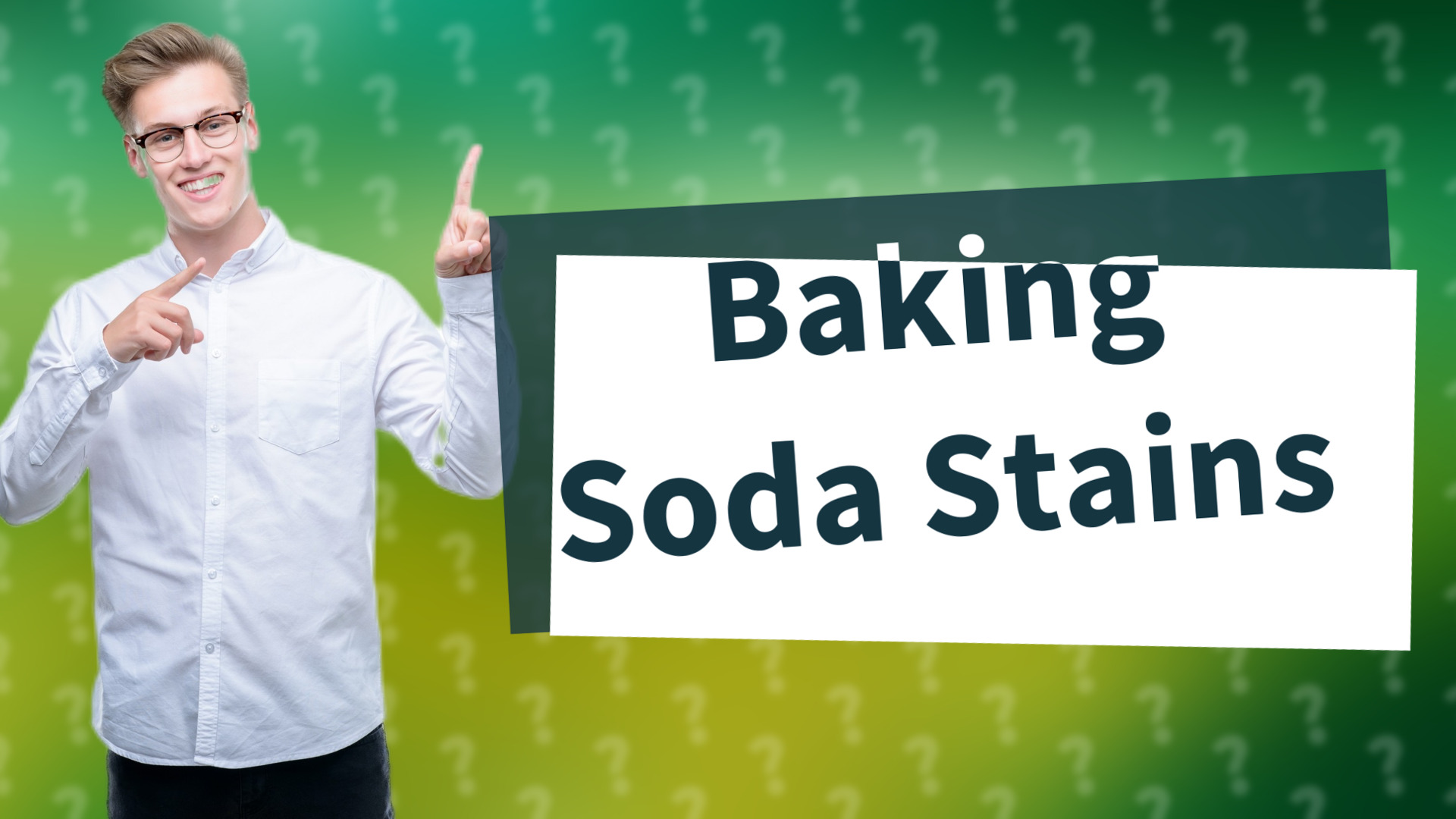 Baking Soda Stains