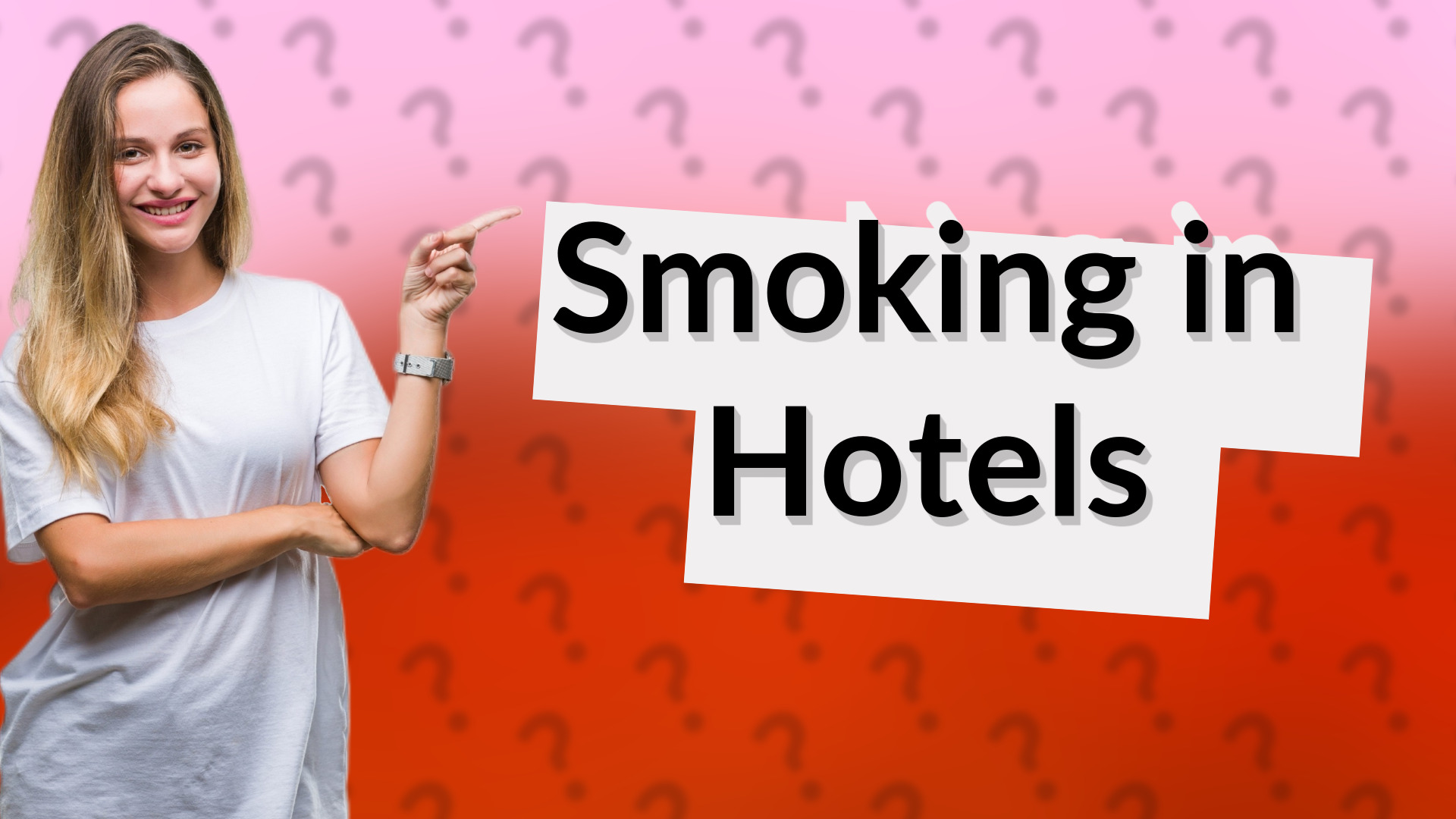 Smoking in Hotels