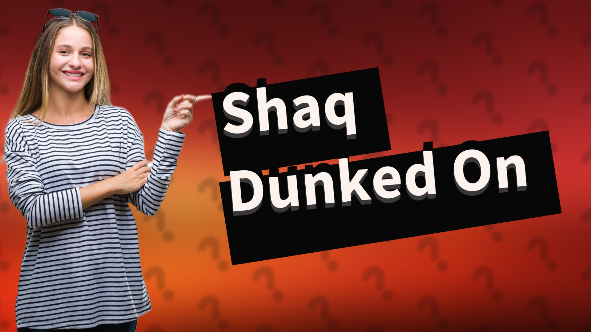Shaq Dunked On
