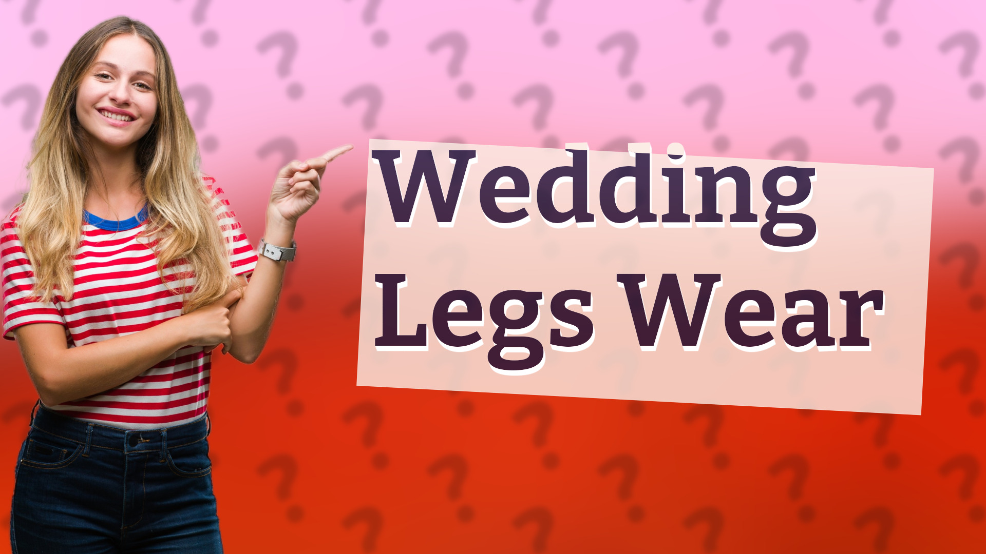 Wedding Legs Wear