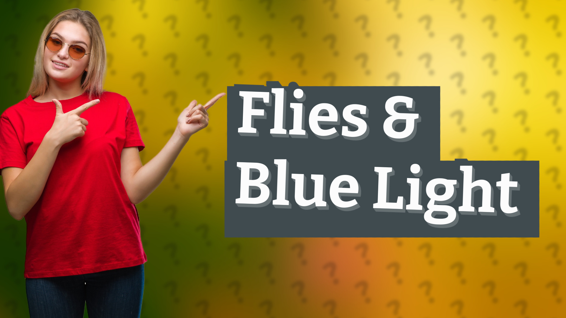 Flies & Blue Light