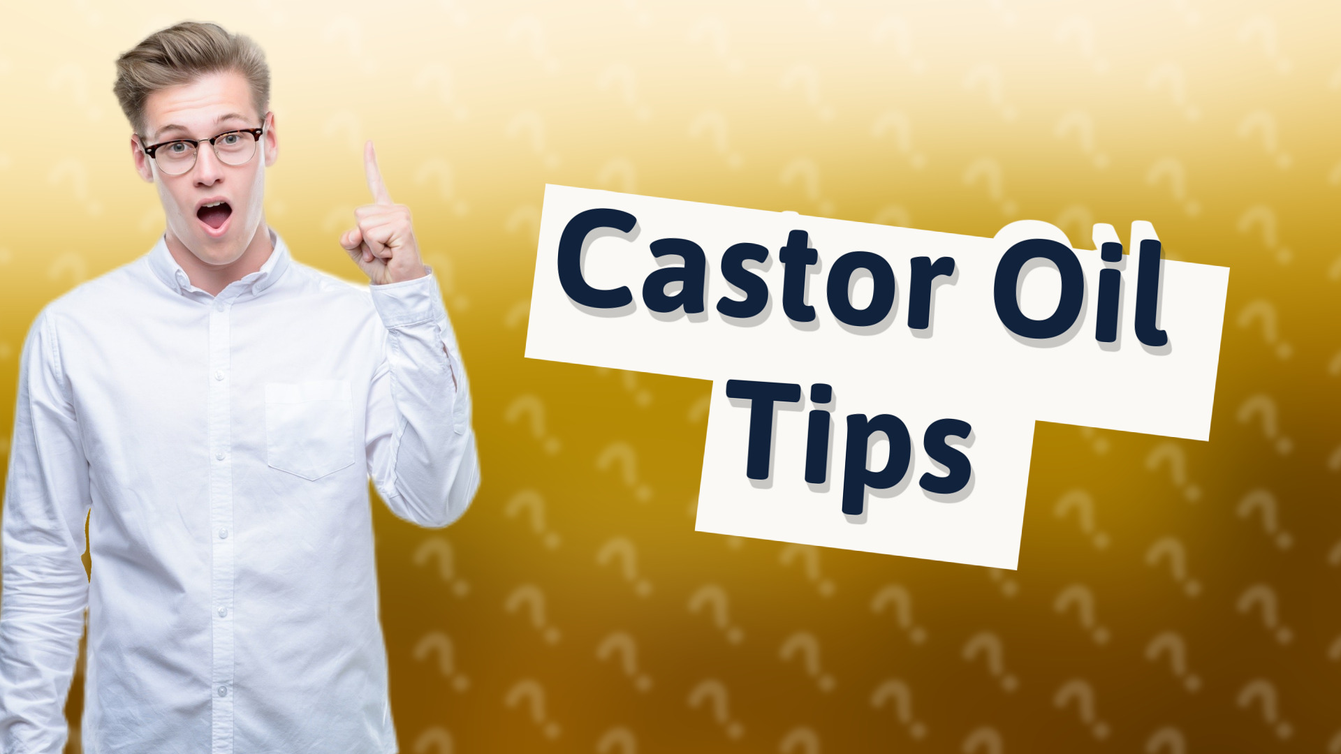 Castor Oil Tips