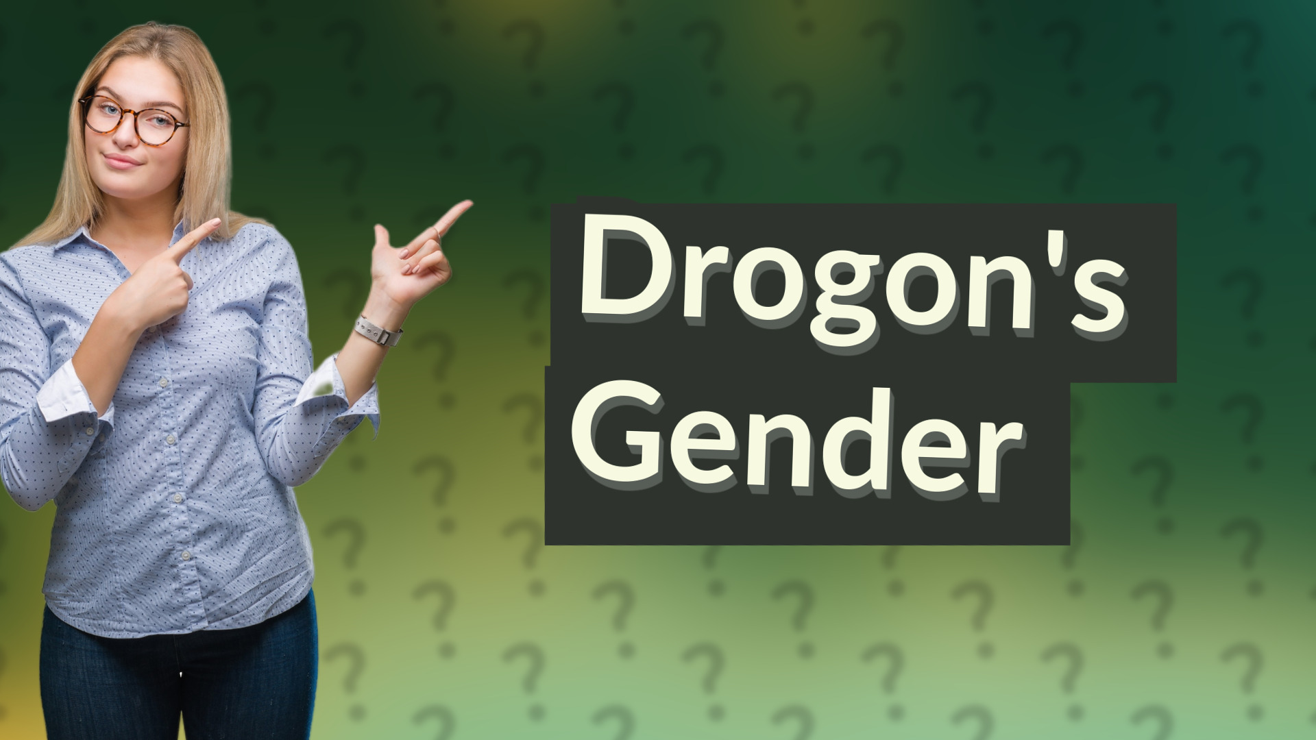 Drogon's Gender