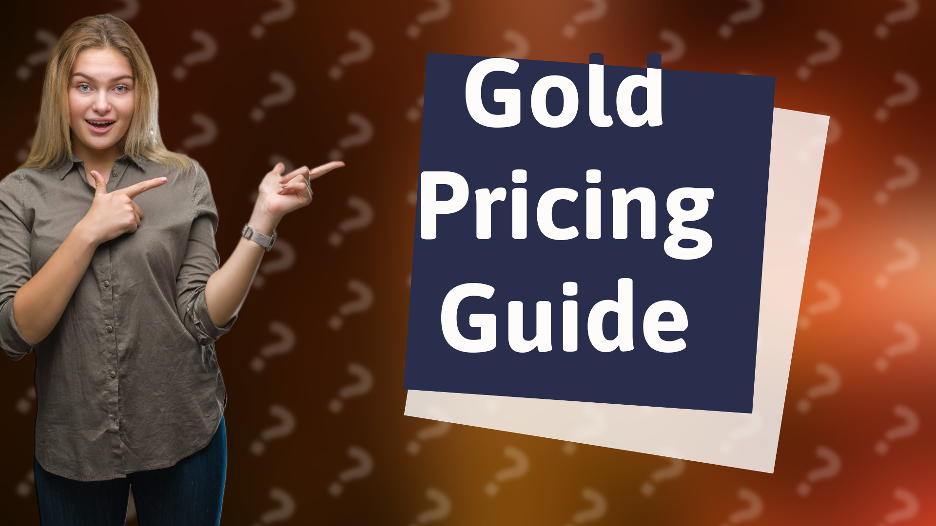 Gold Pricing Guide