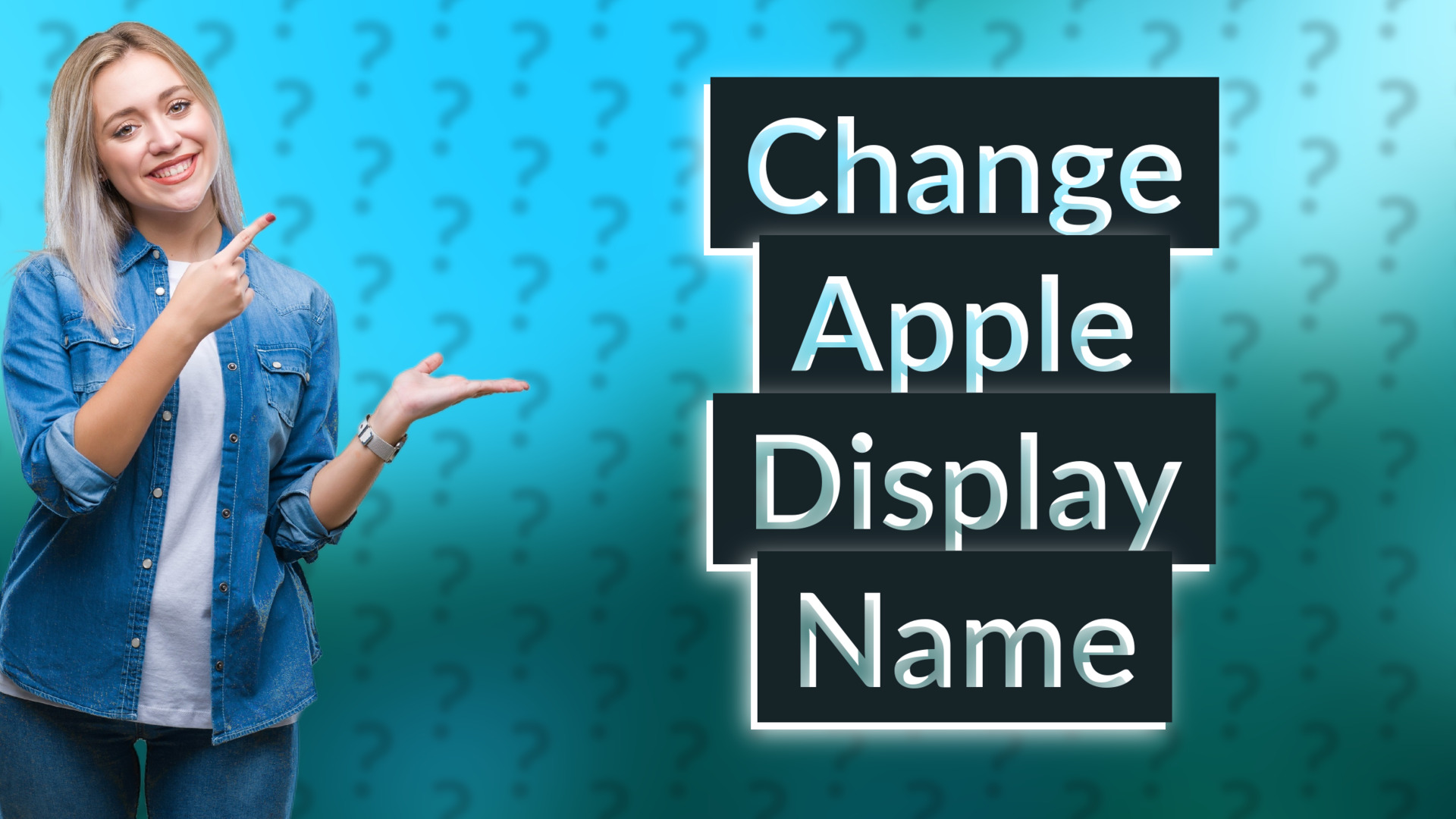 Change Apple Display Name