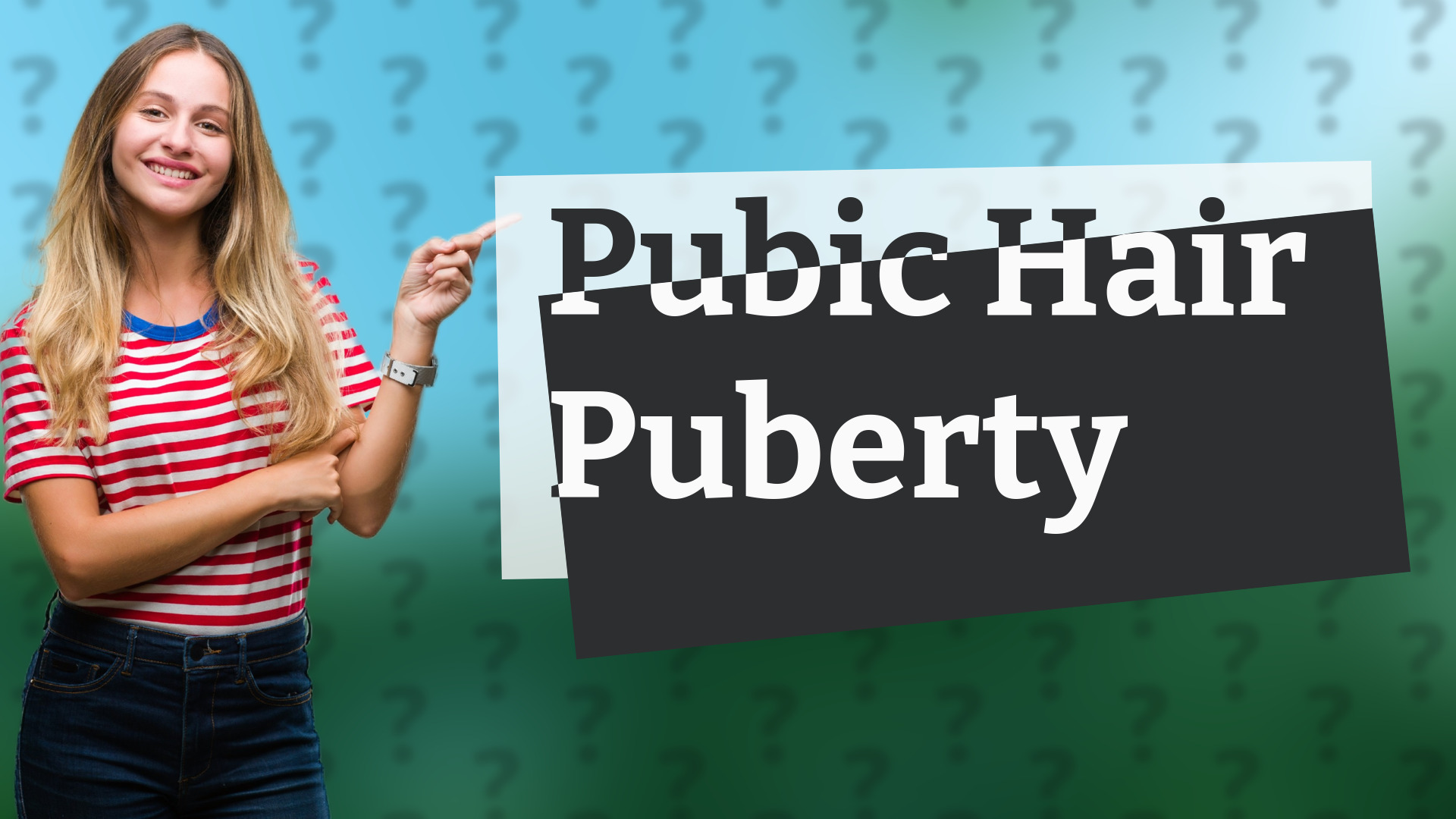 Pubic Hair Puberty