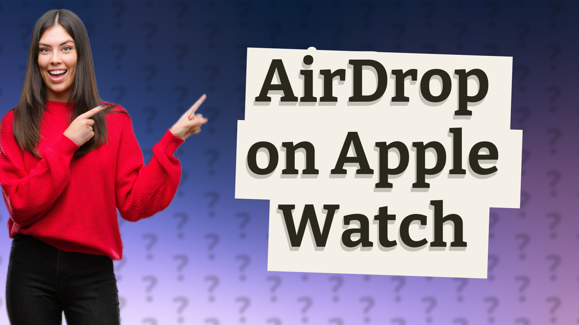 AirDrop on Apple Watch