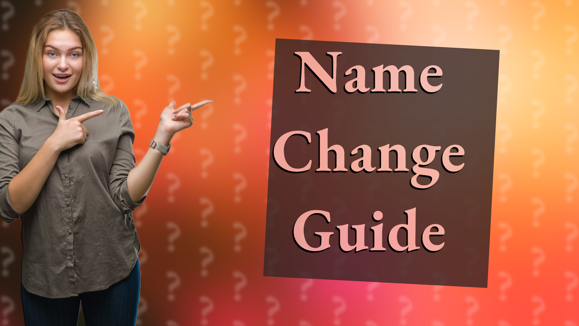 Name Change Guide
