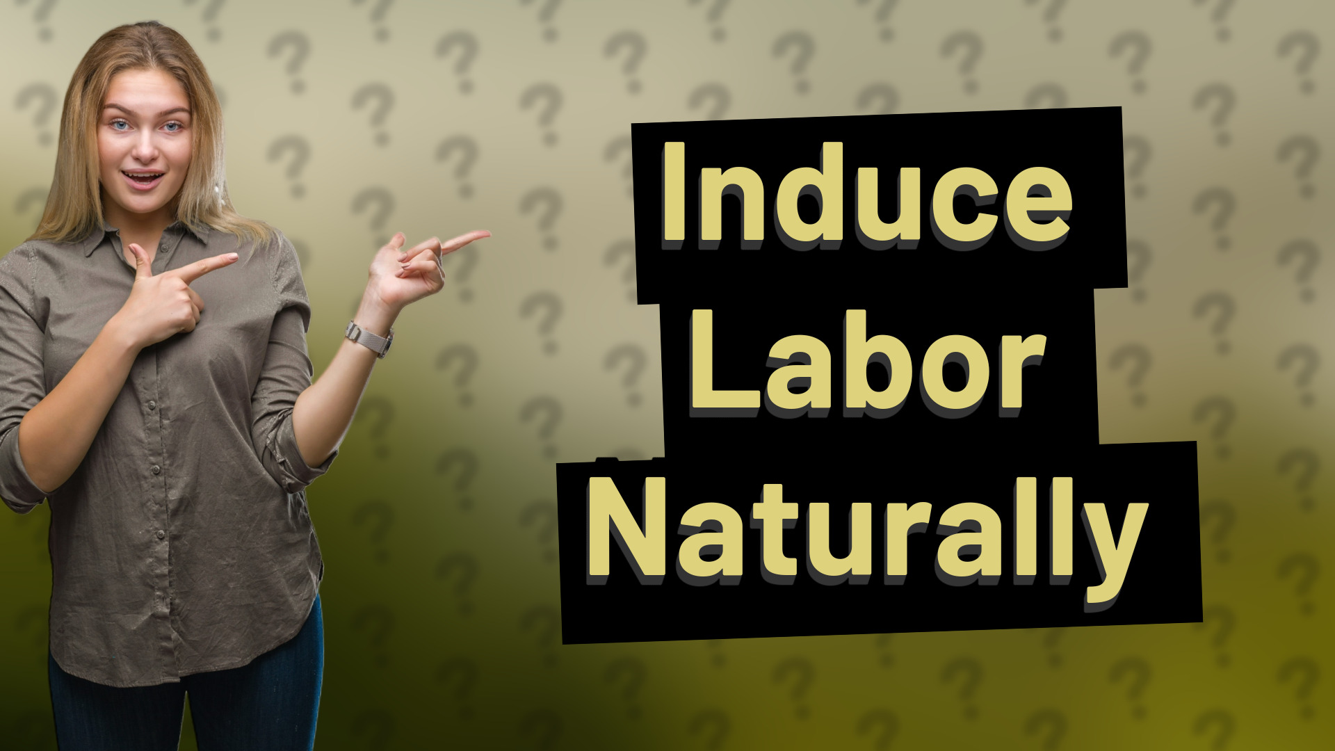 Induce Labor Naturally