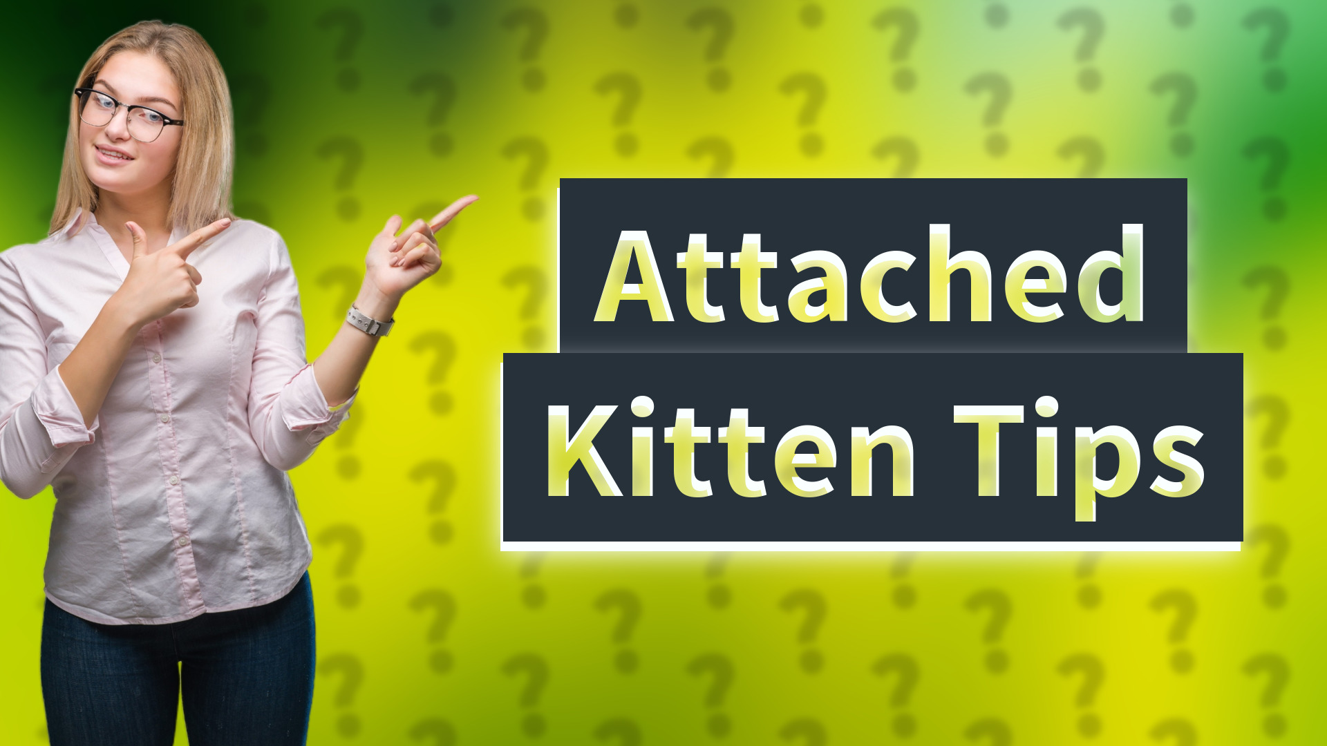 Attached Kitten Tips