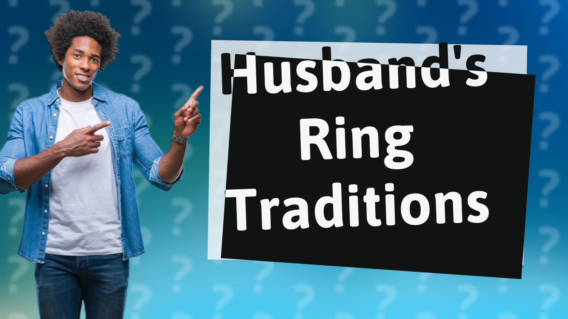 Husband's Ring Traditions