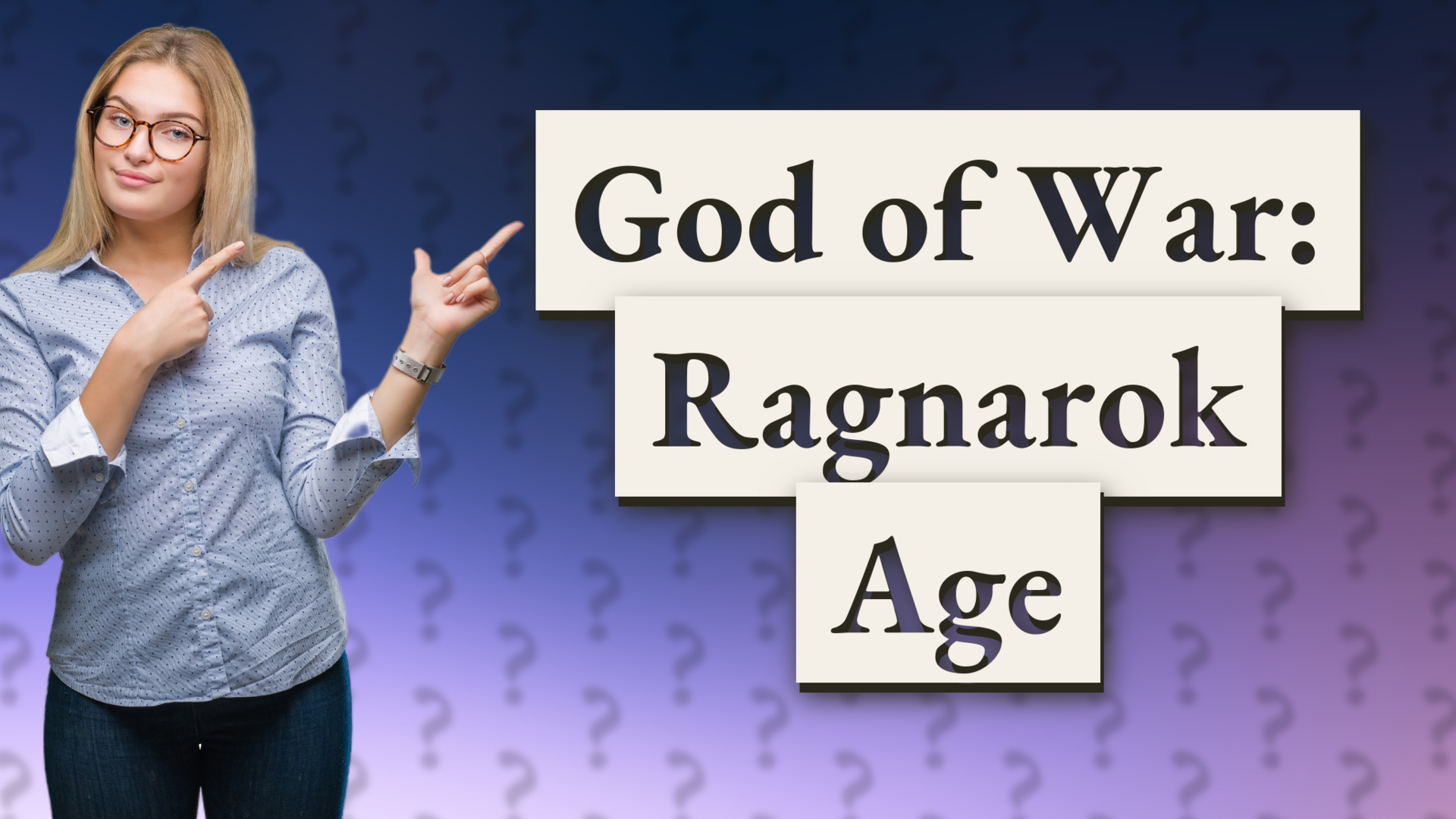 God of War: Ragnarok Age