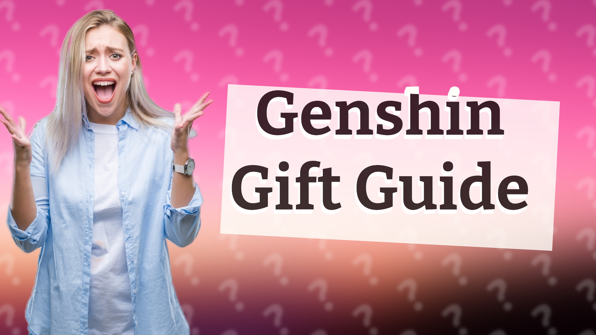 Genshin Gift Guide