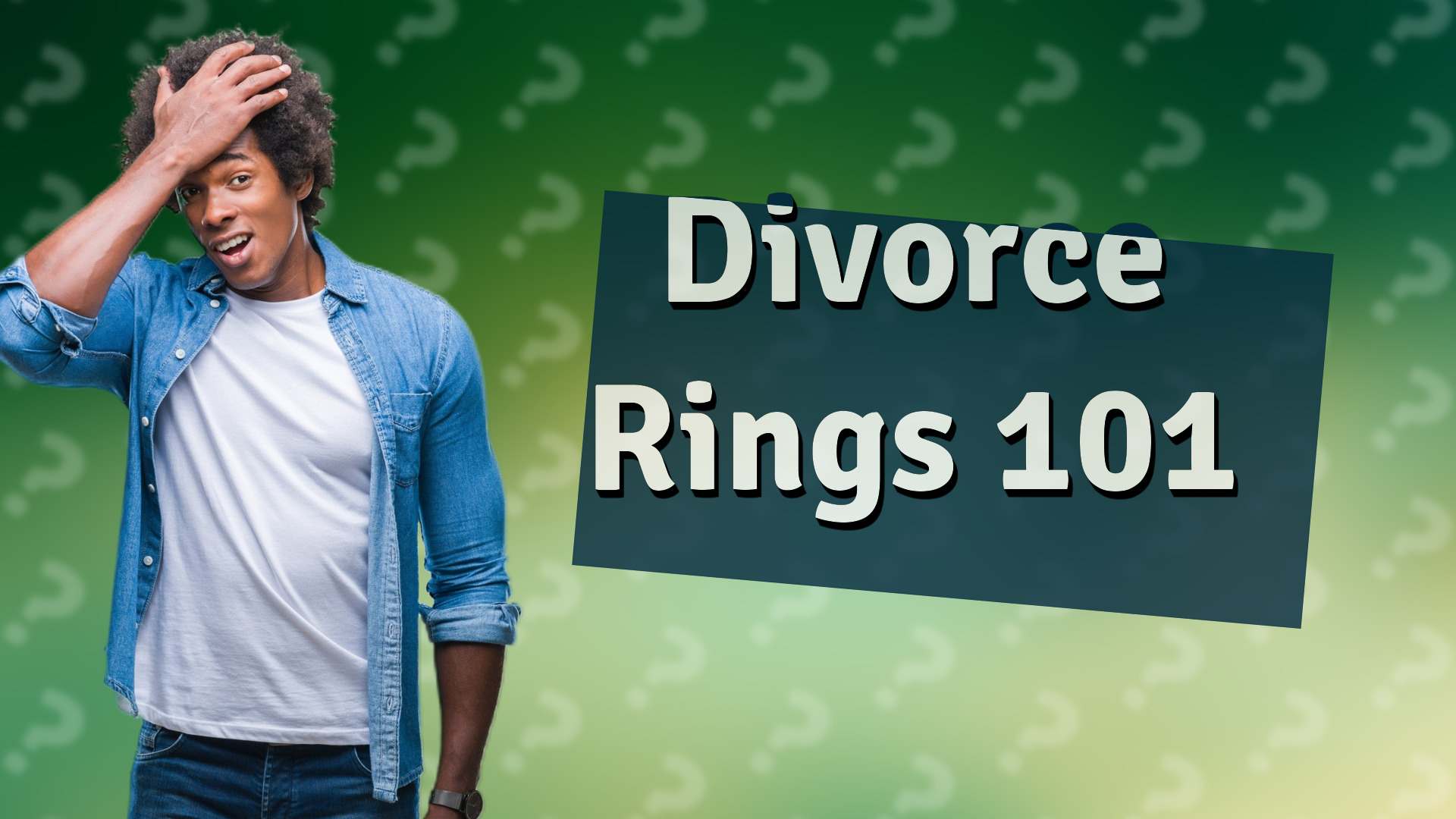 Divorce Rings 101