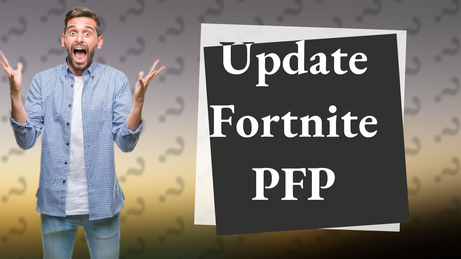 Update Fortnite PFP