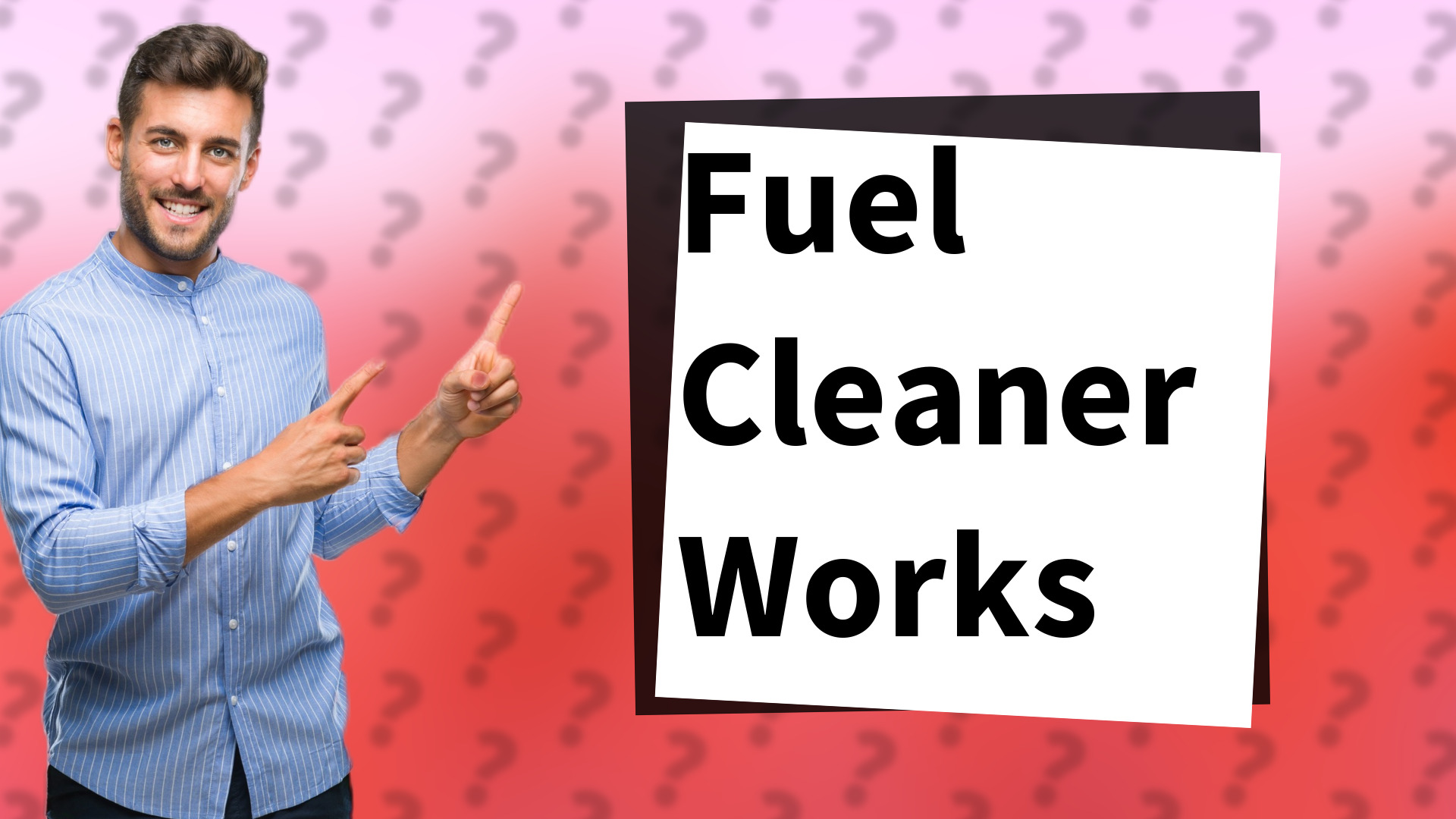 Fuel Cleaner Works