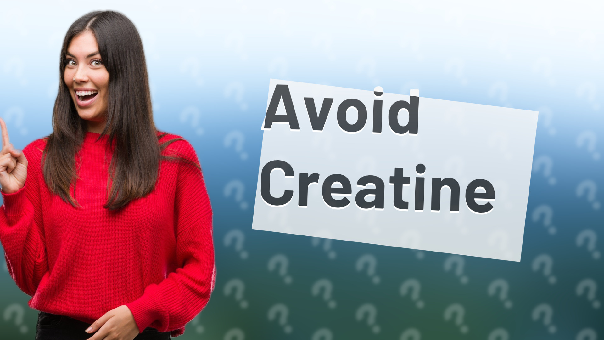 Avoid Creatine