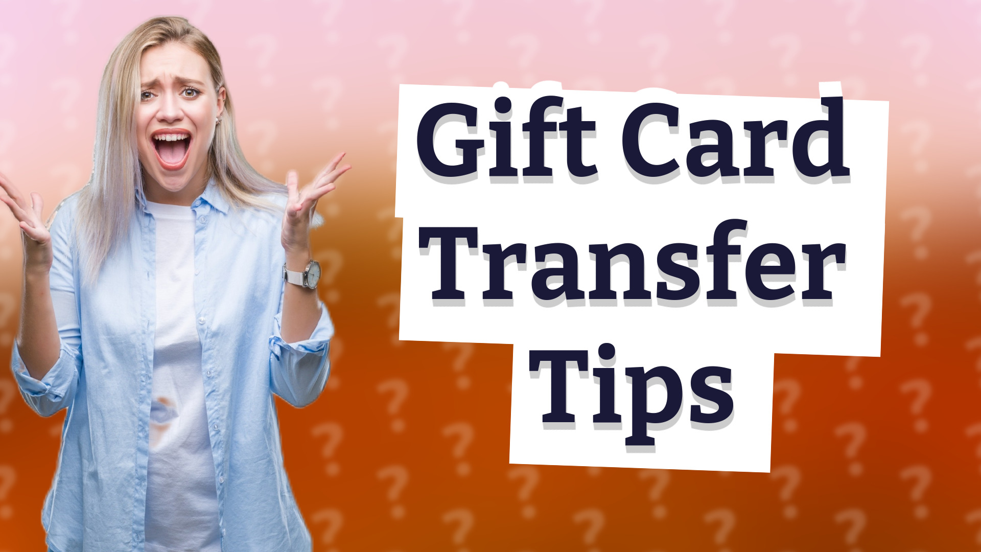 Gift Card Transfer Tips