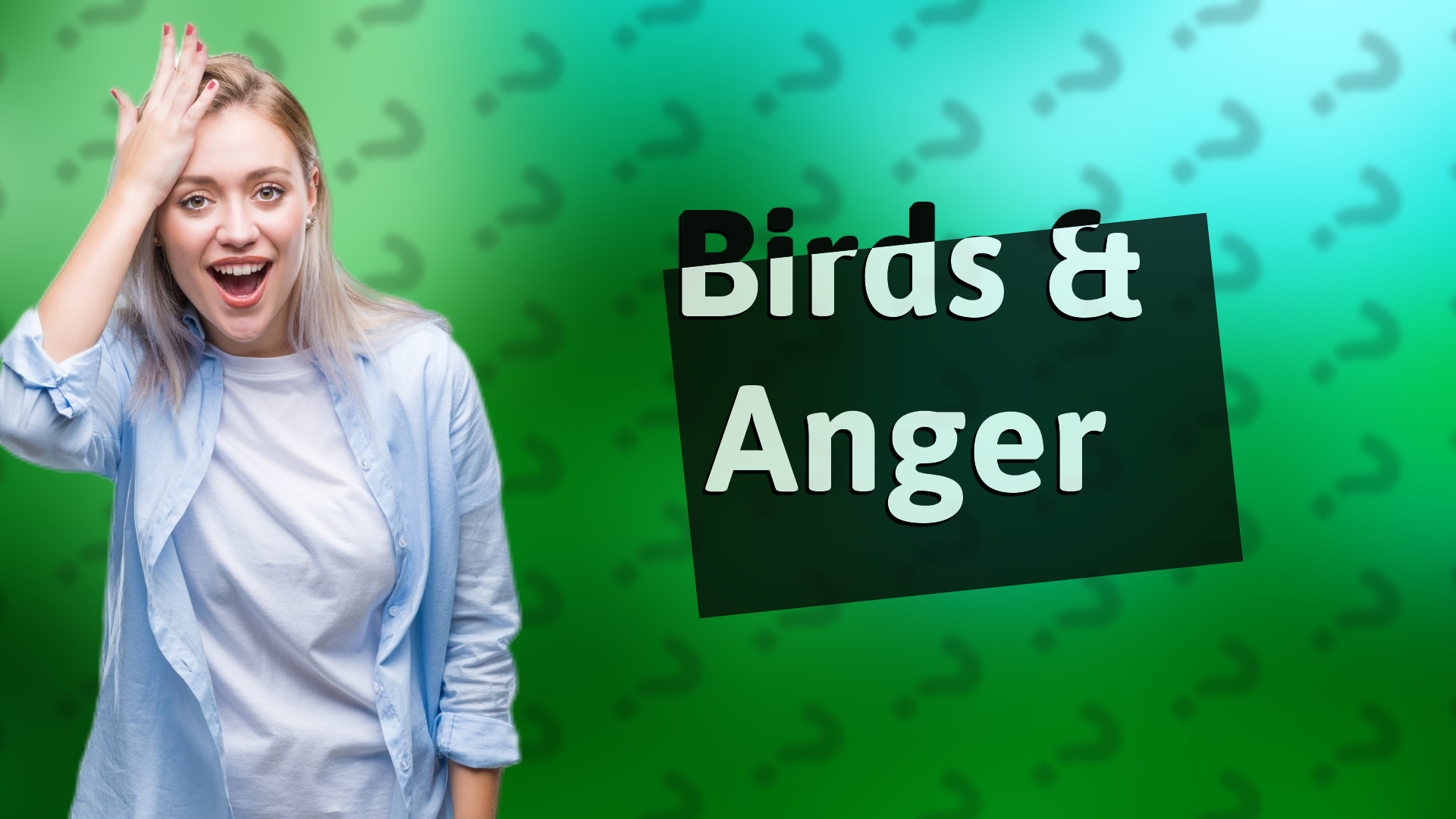 Birds & Anger