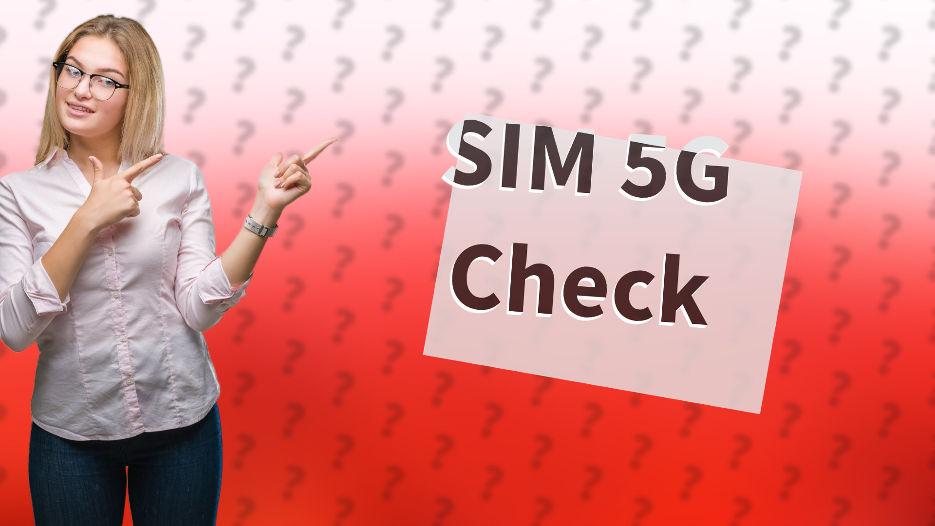 SIM 5G Check