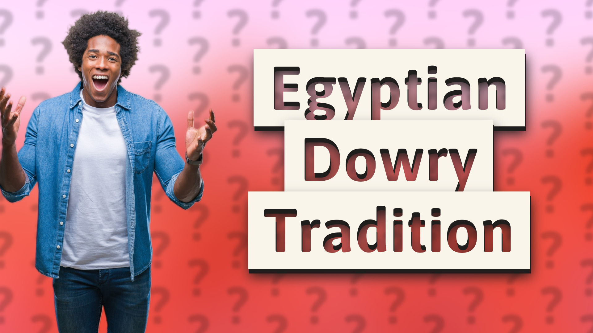 Egyptian Dowry Tradition