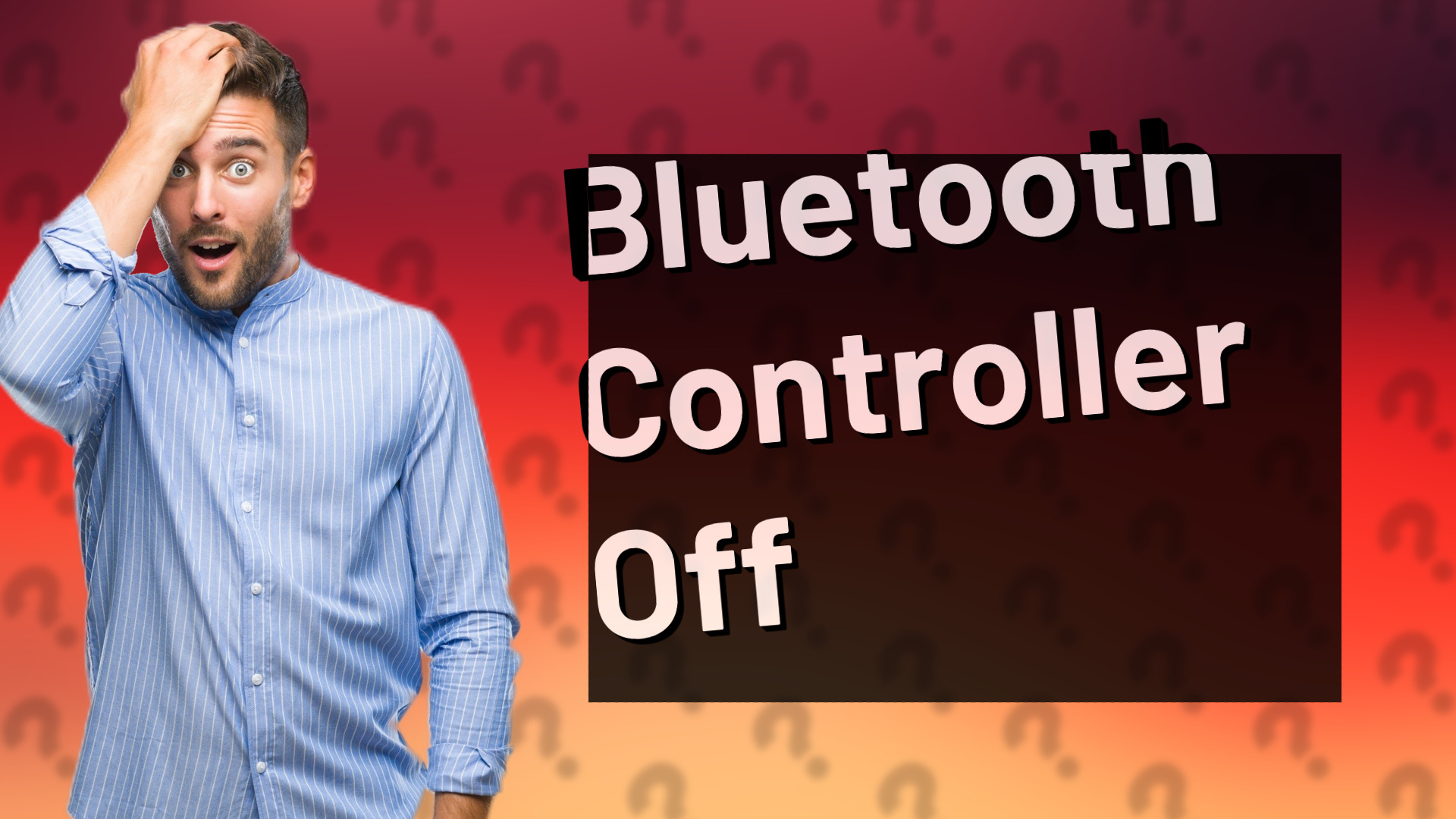 Bluetooth Controller Off