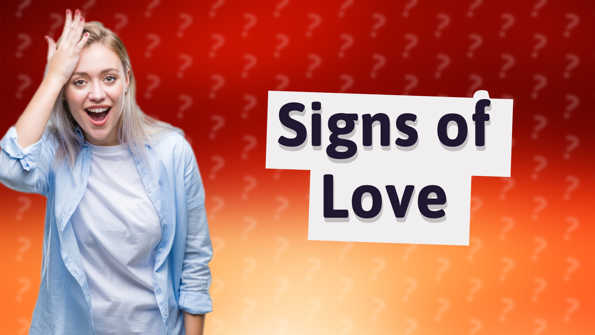 Signs of Love