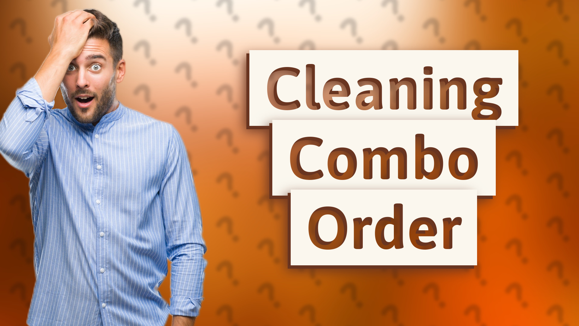 Cleaning Combo Order