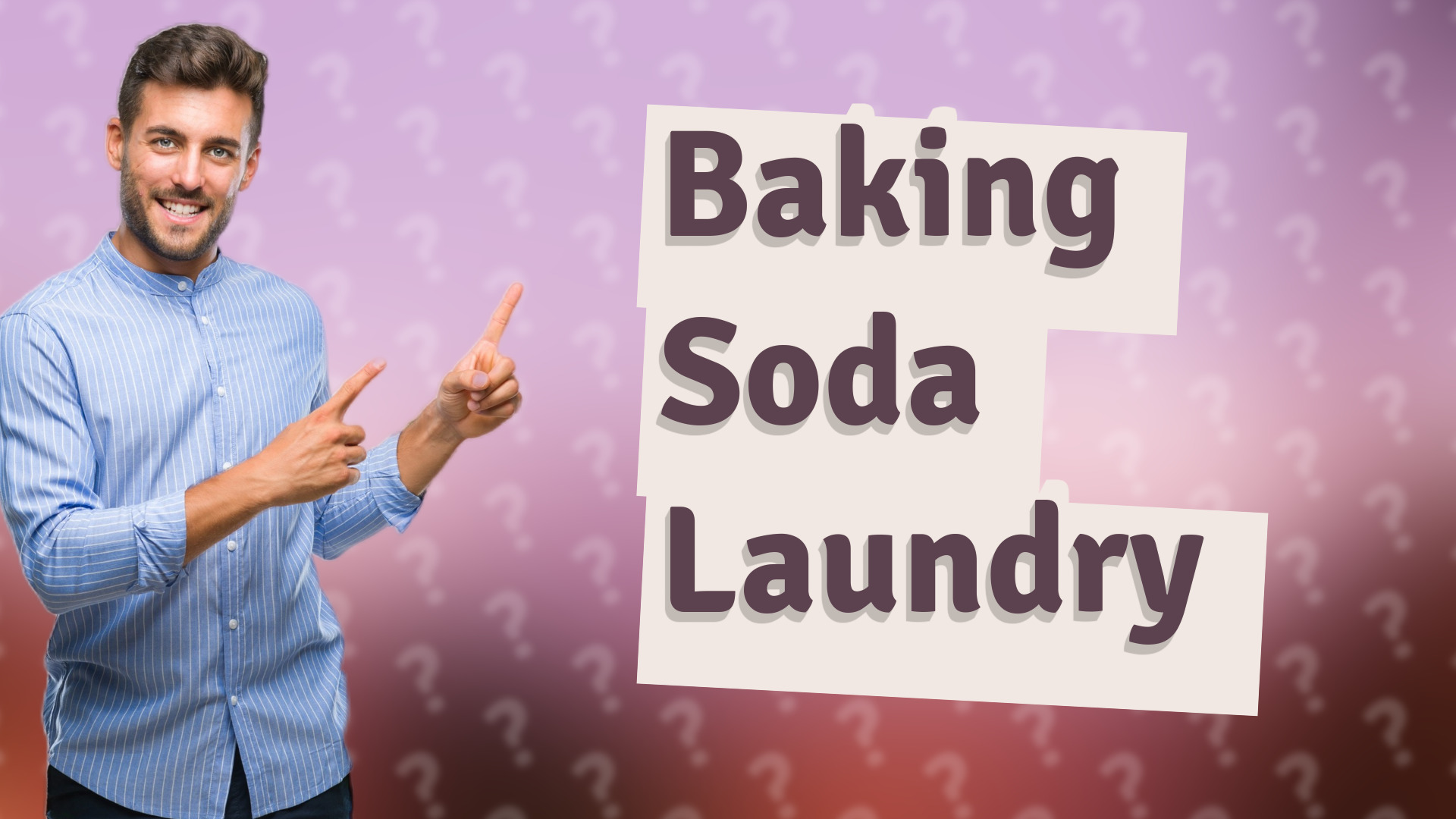 Baking Soda Laundry