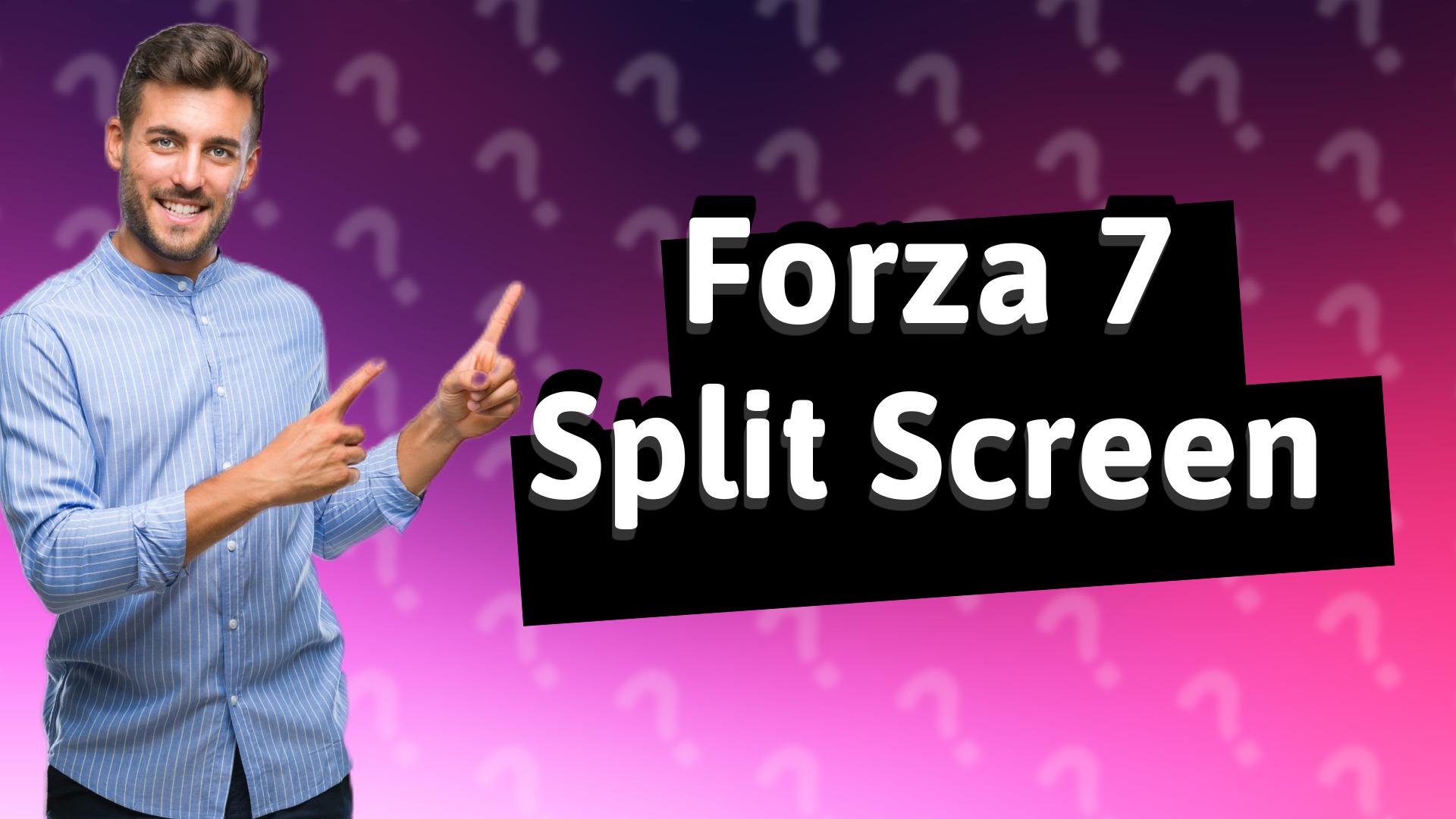 Forza 7 Split Screen