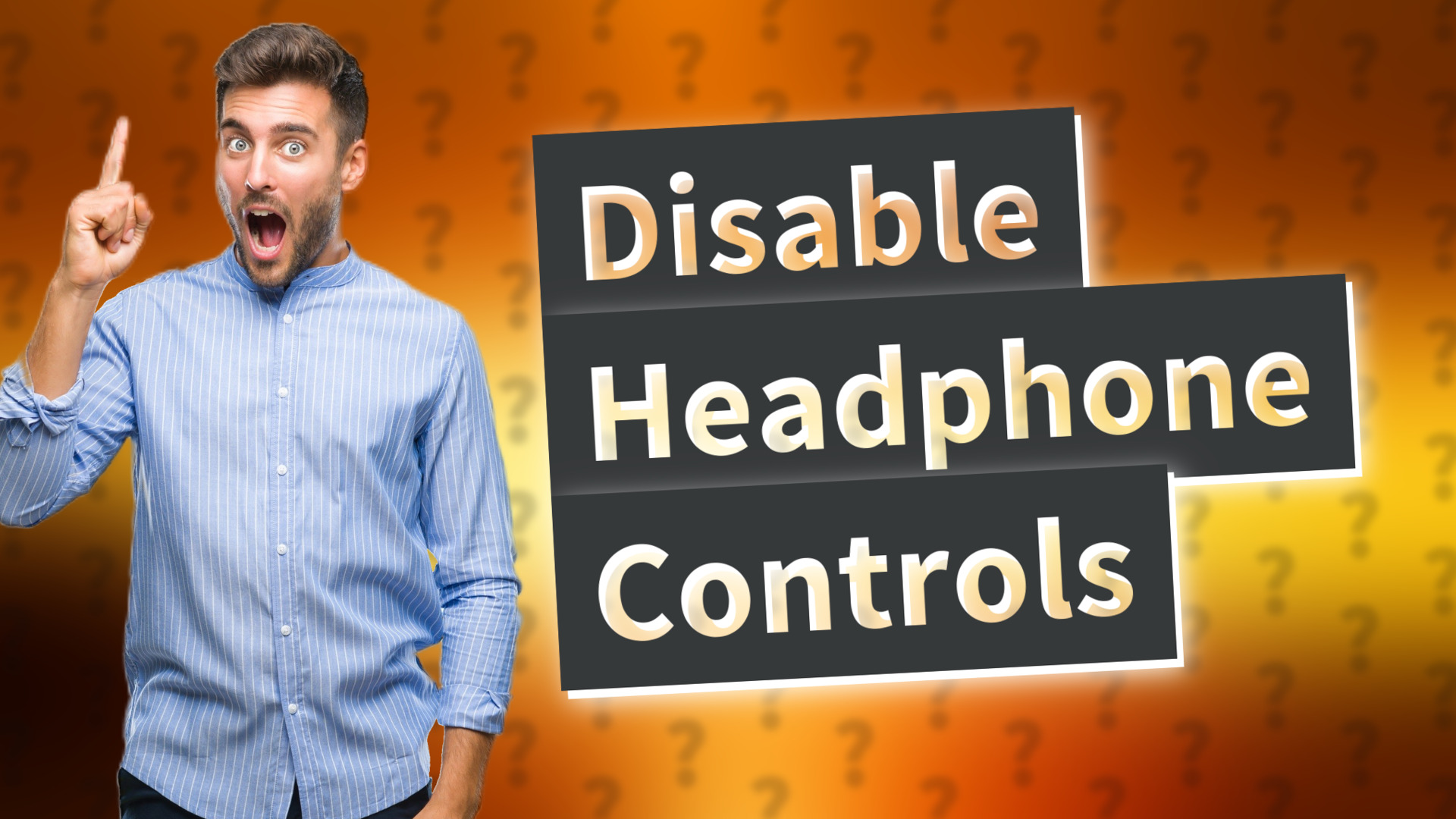 Disable Headphone Controls