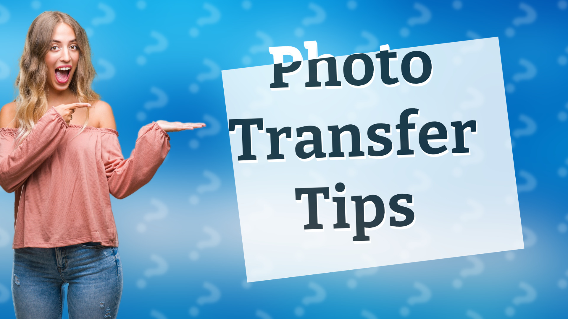 Photo Transfer Tips
