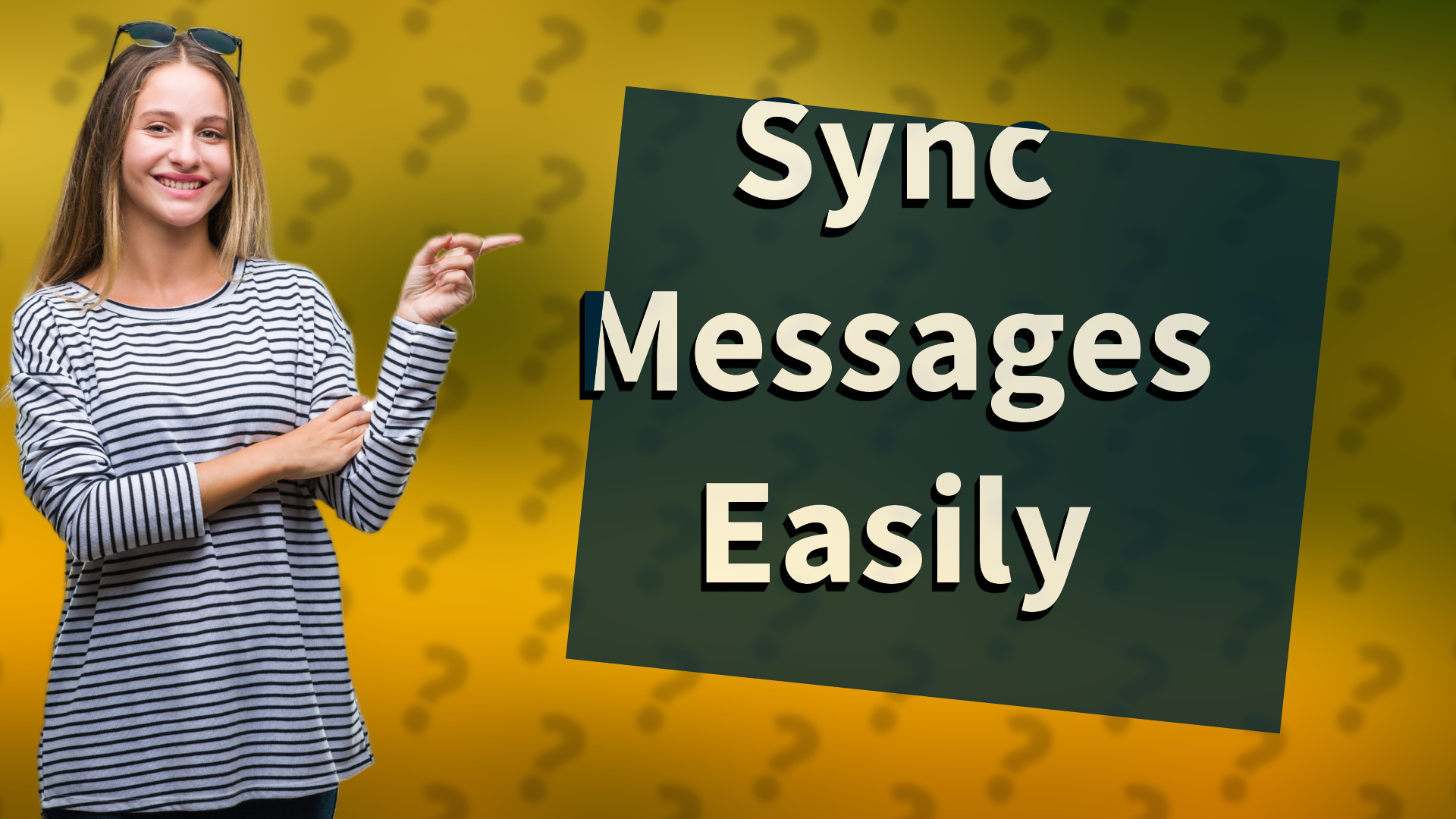 Sync Messages Easily