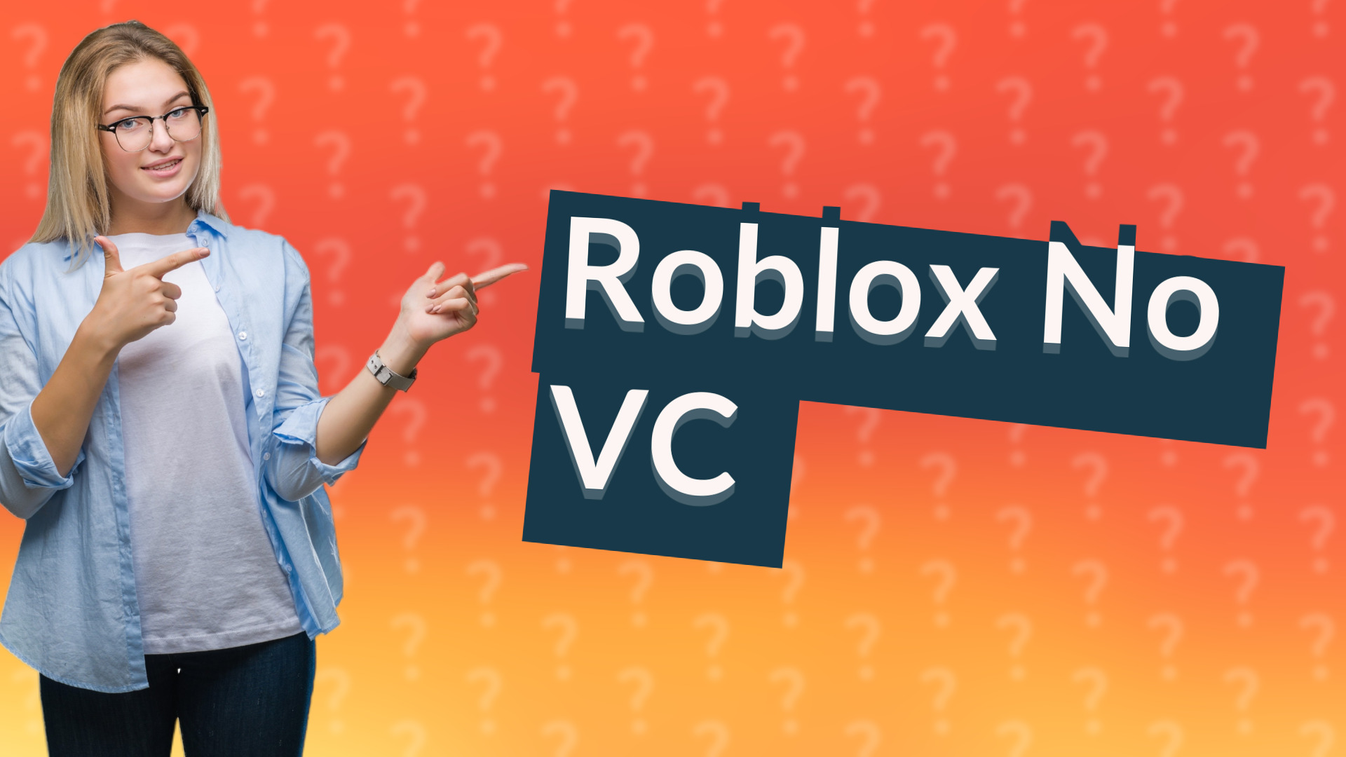 Roblox No VC