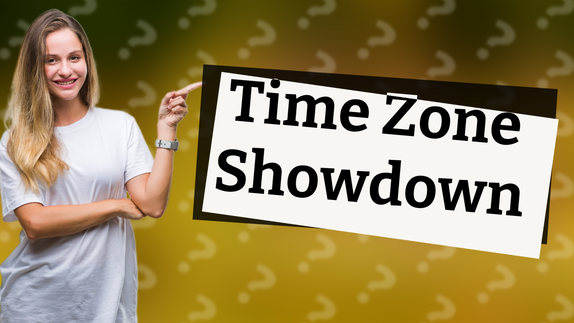 Time Zone Showdown
