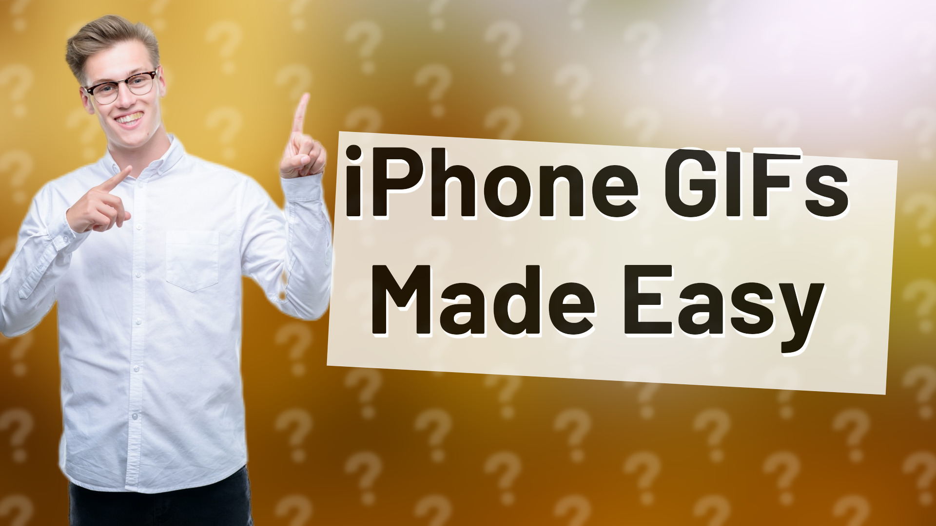iPhone GIFs Made Easy