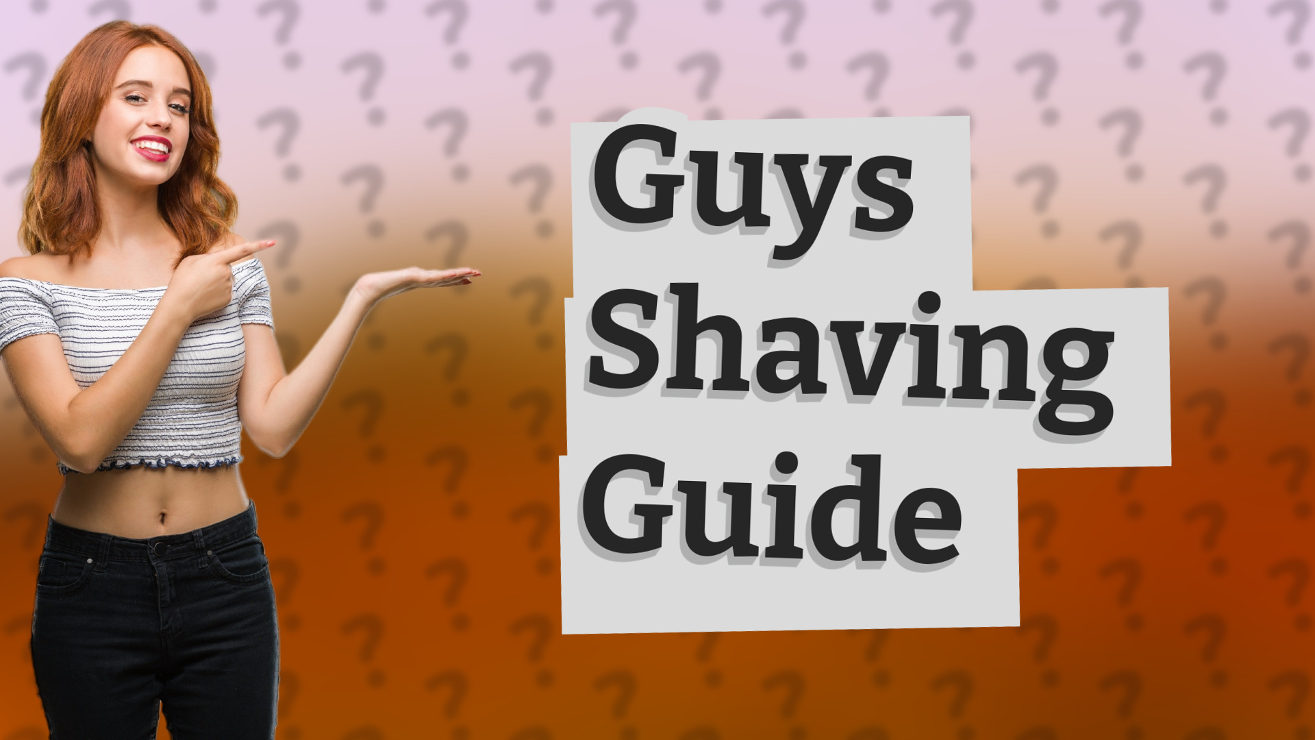 Guys Shaving Guide