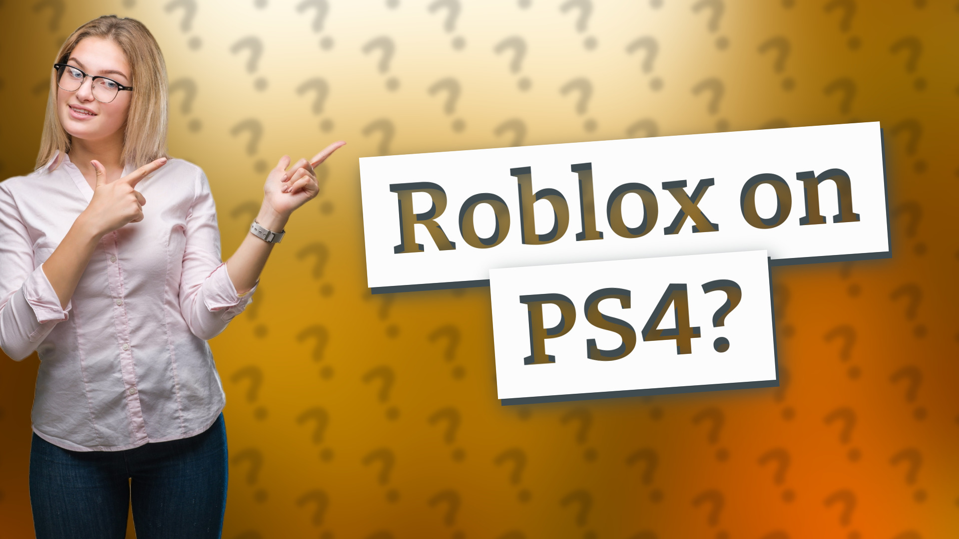 Roblox on PS4?