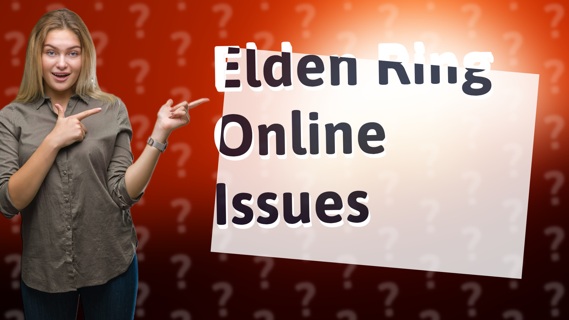 Elden Ring Online Issues