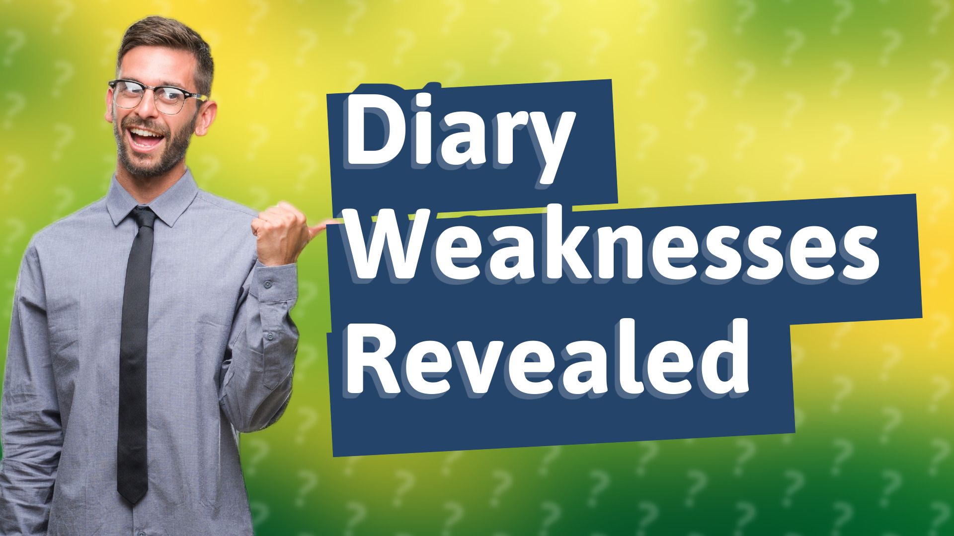 Diary Weaknesses Revealed