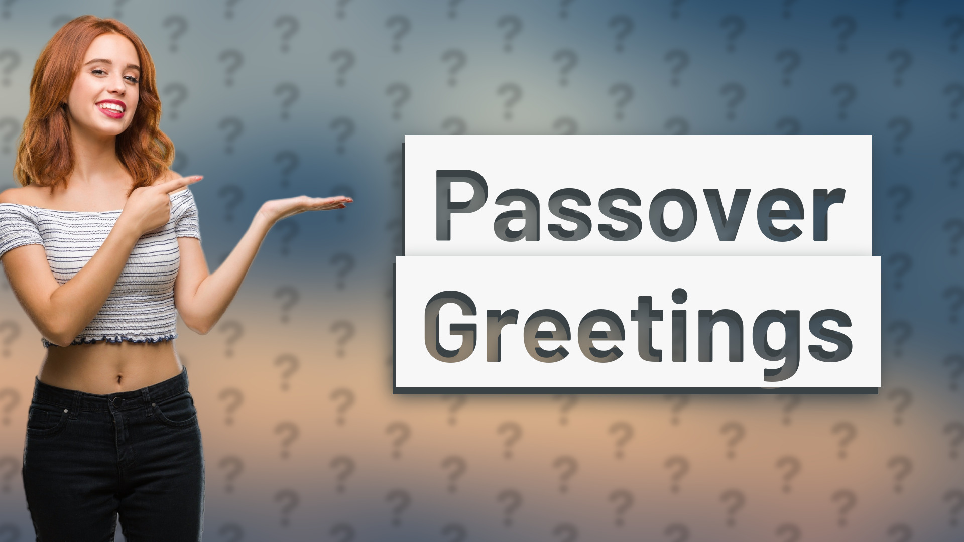 Passover Greetings