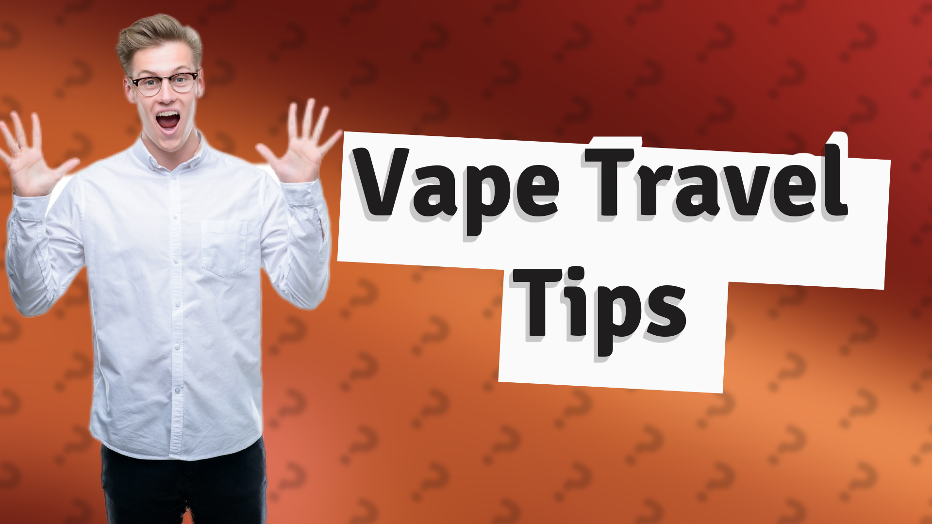 Vape Travel Tips