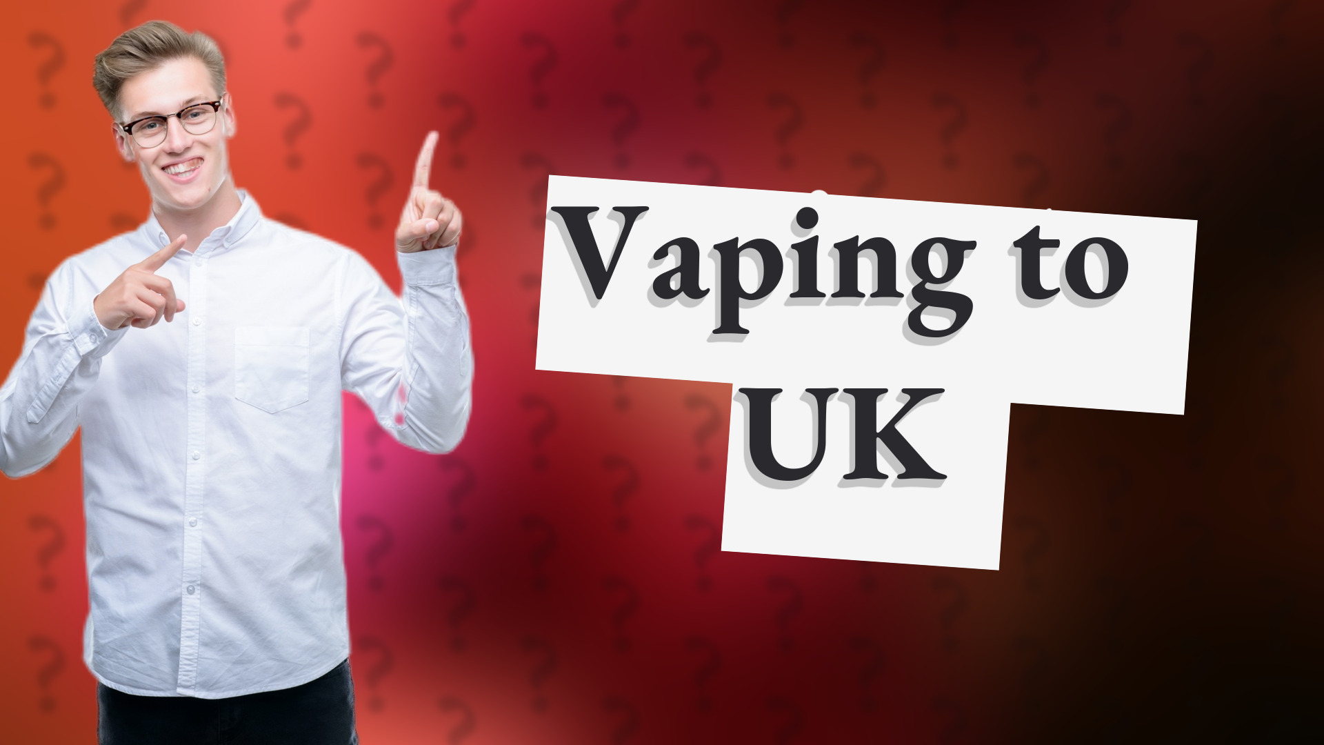 Vaping to UK