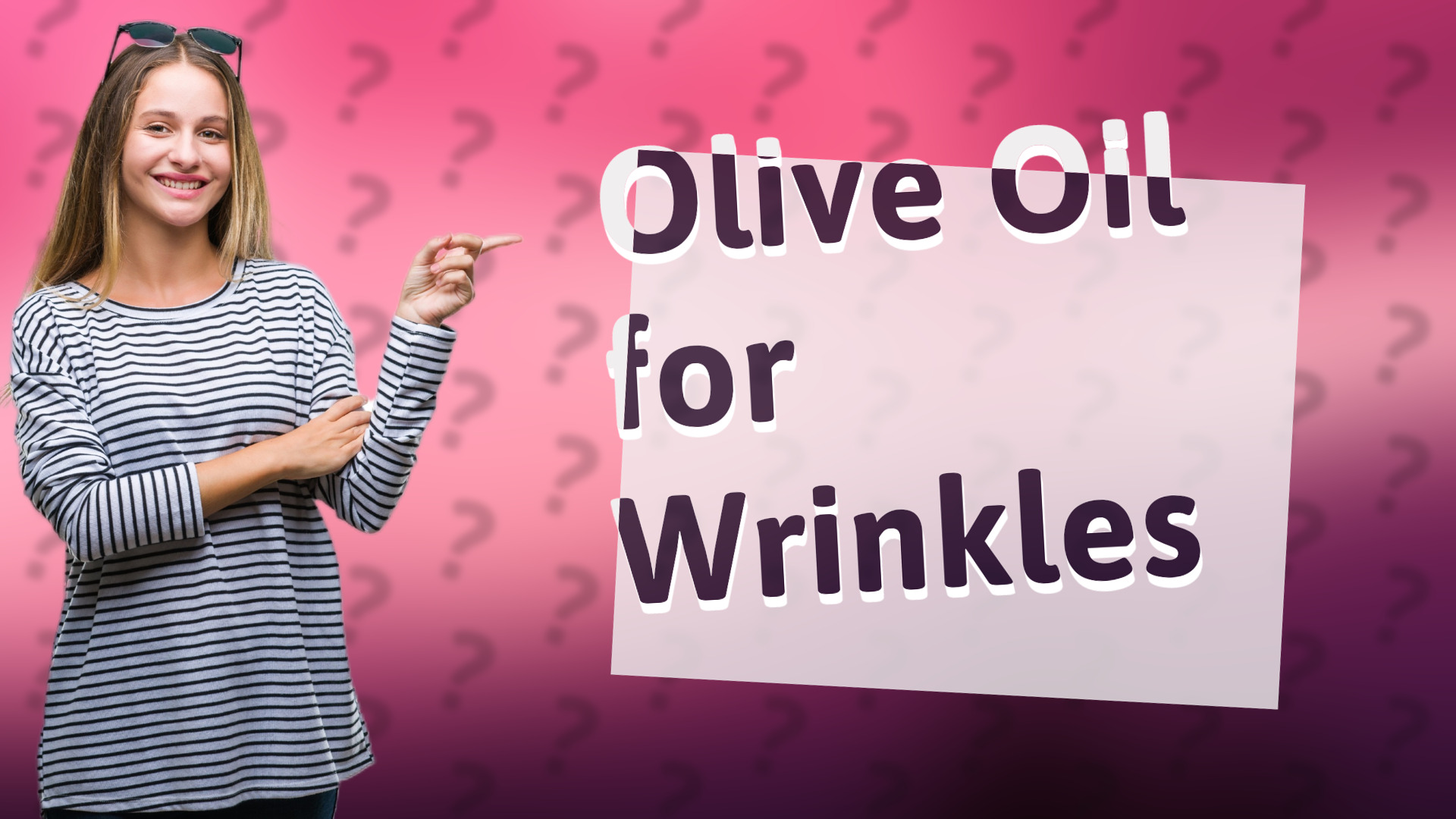 Olive Oil for Wrinkles
