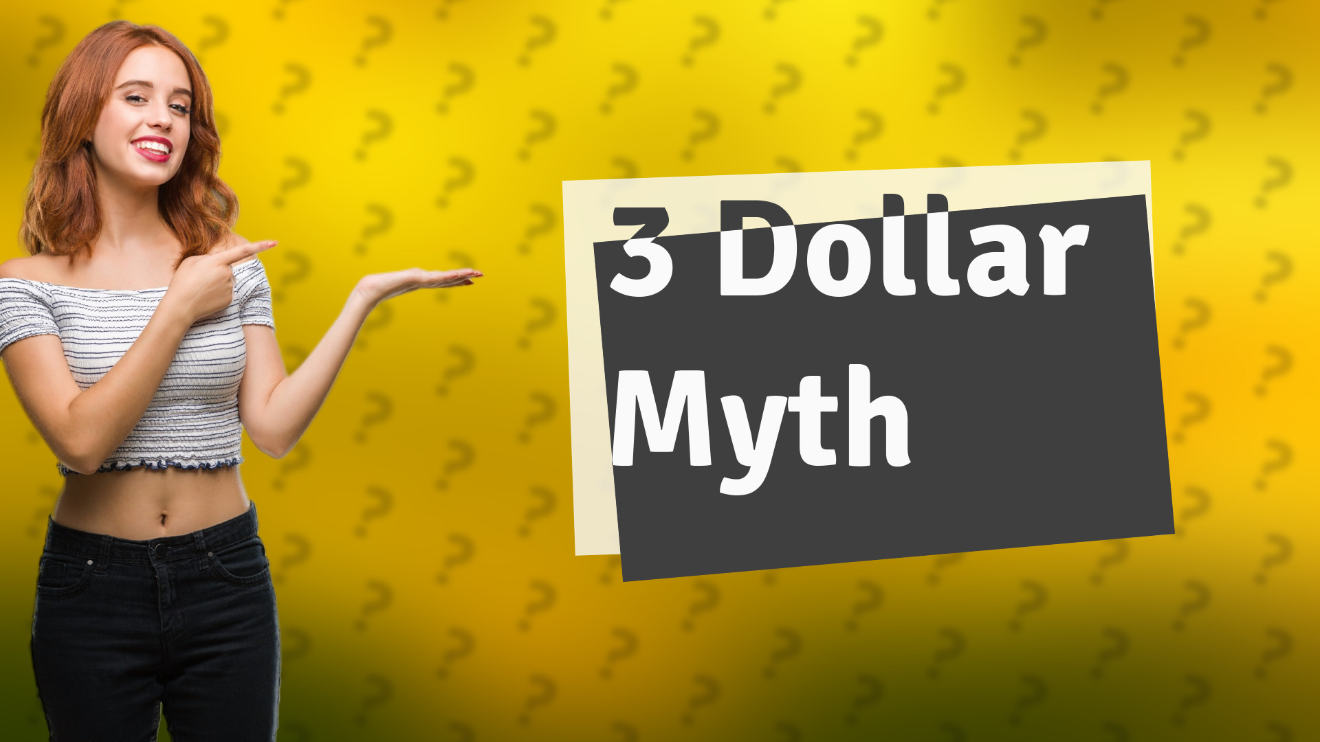 3 Dollar Myth