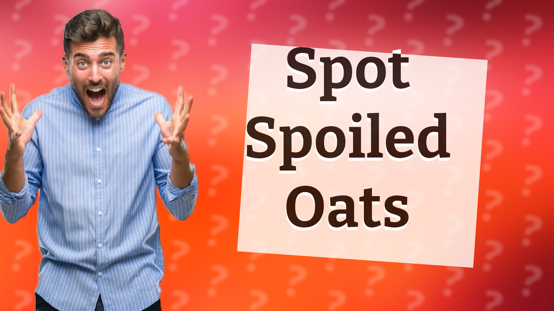 Spot Spoiled Oats