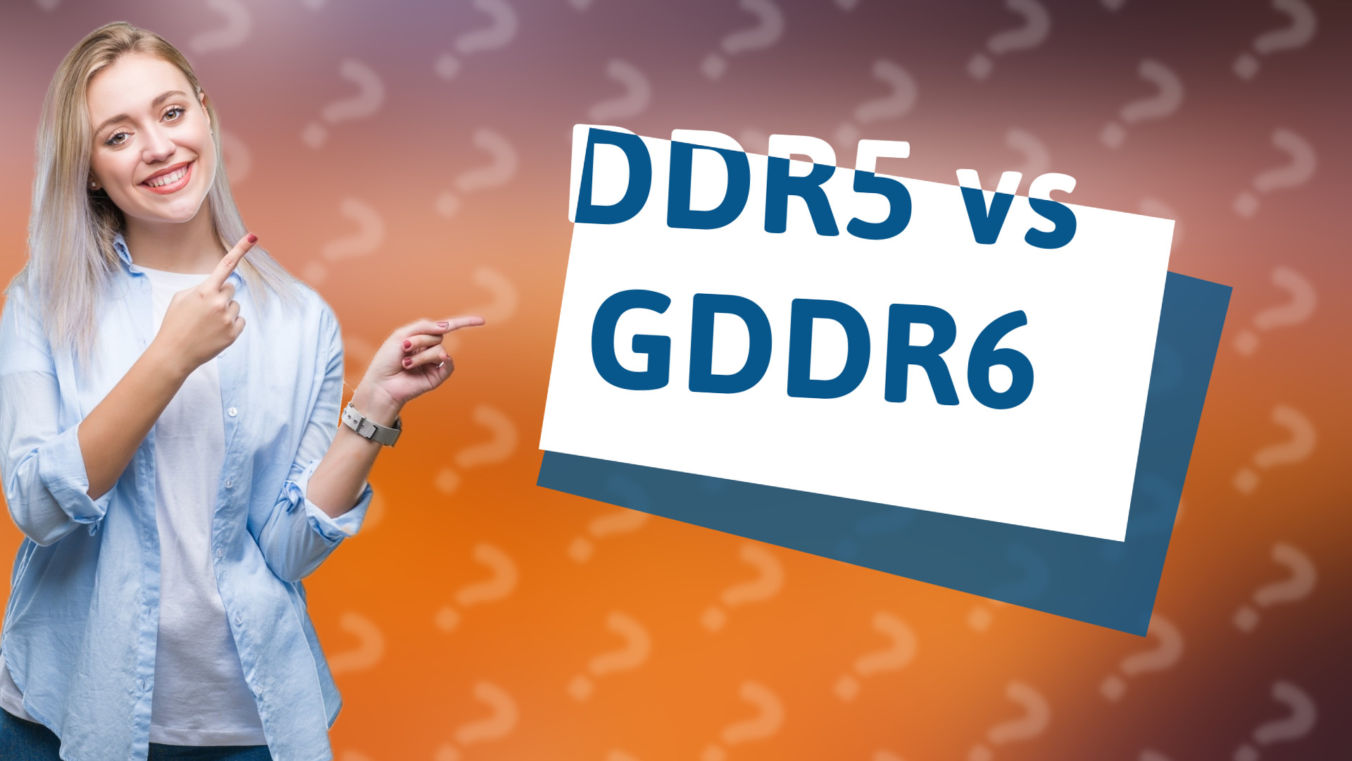 DDR5 vs GDDR6