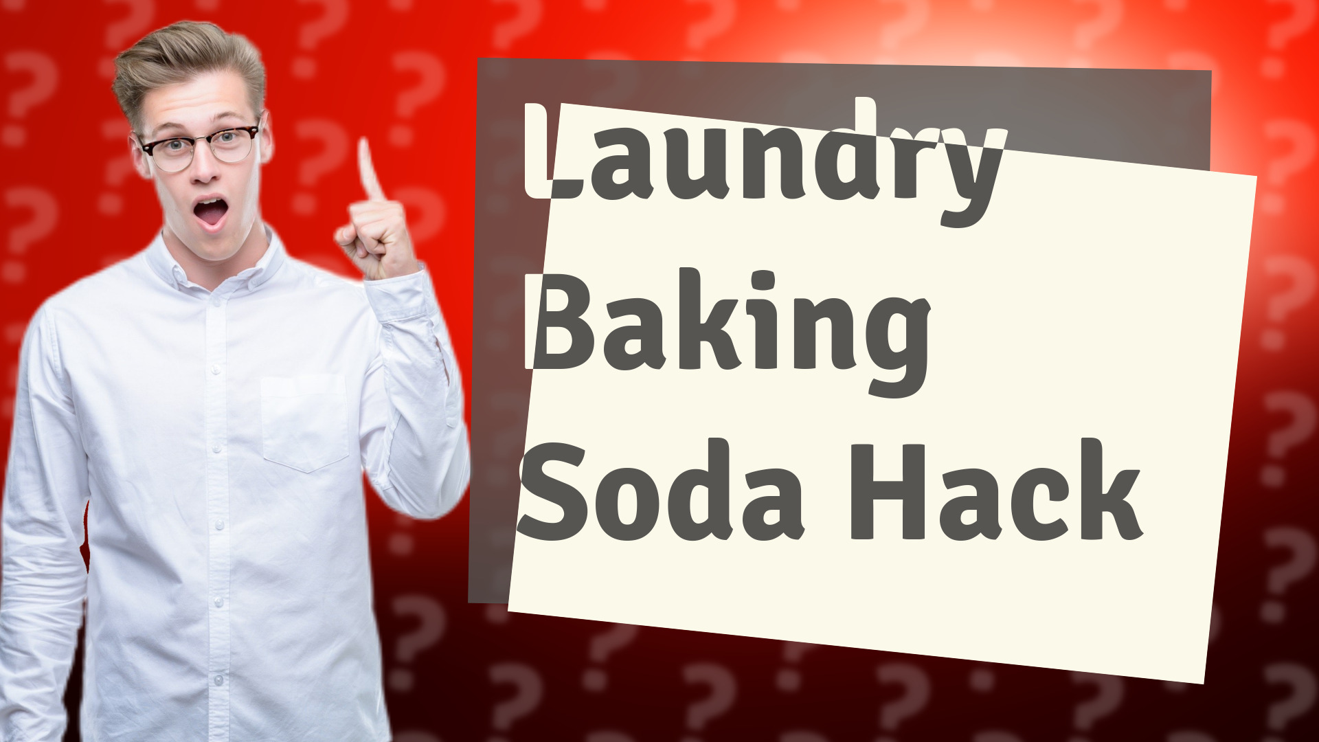 Laundry Baking Soda Hack